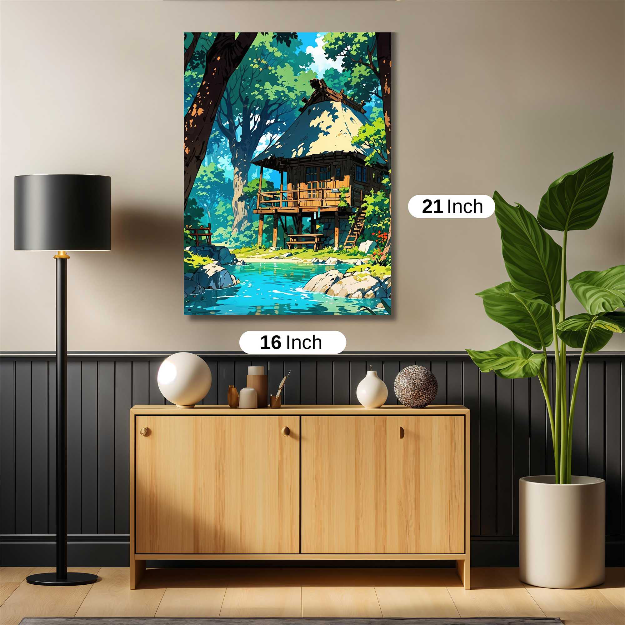 Forest Serenity Safe Wall Magnetic / M