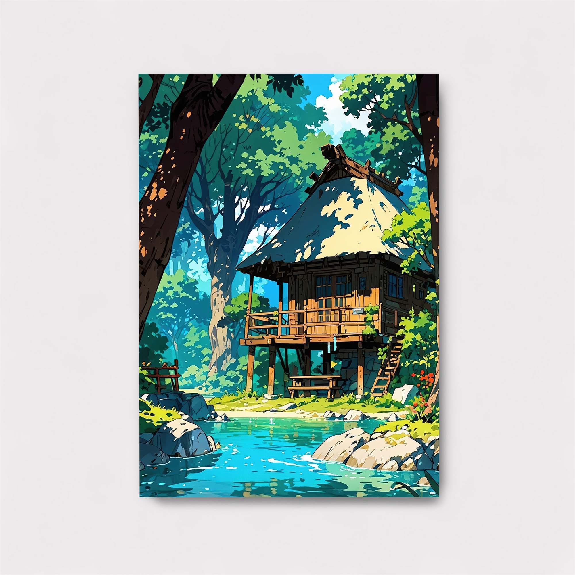 Forest Serenity Safe Wall Magnetic / M