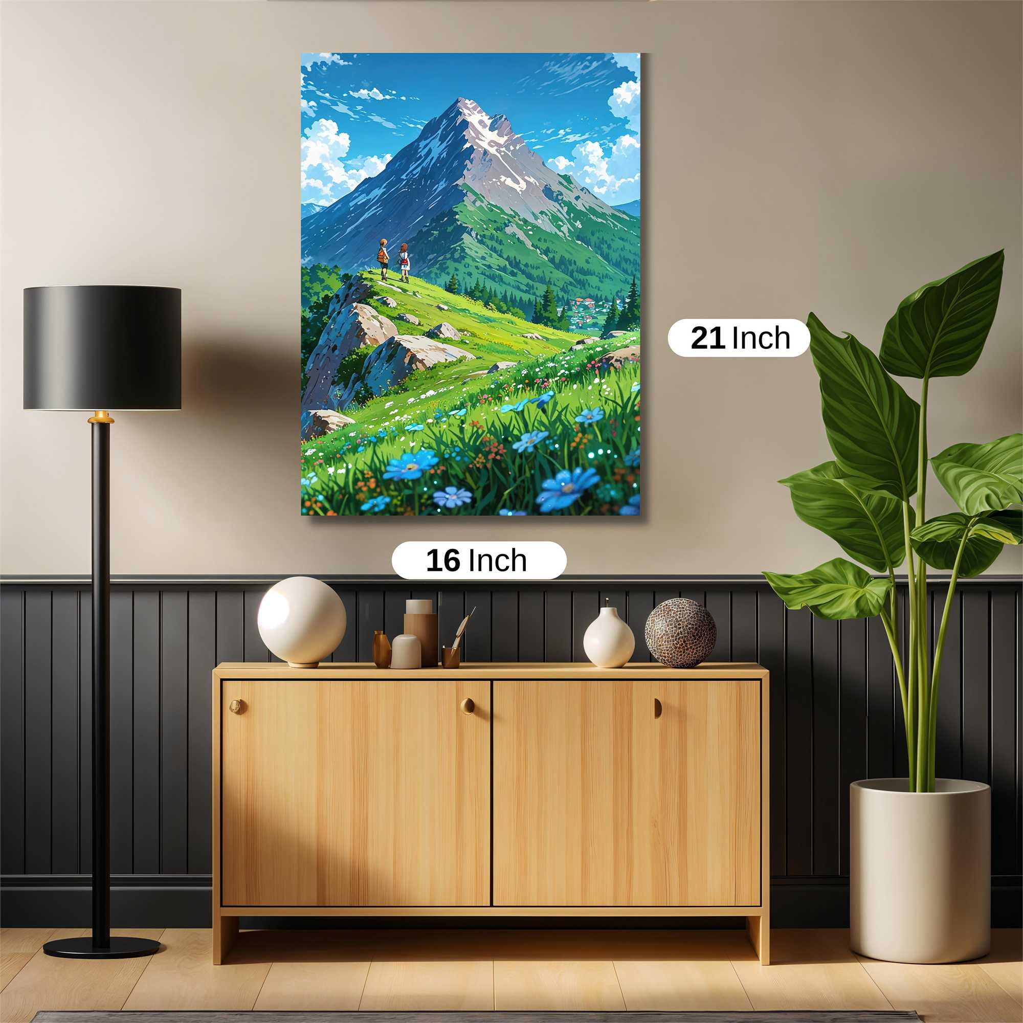 Mountain Serenity Safe Wall Magnetic / M