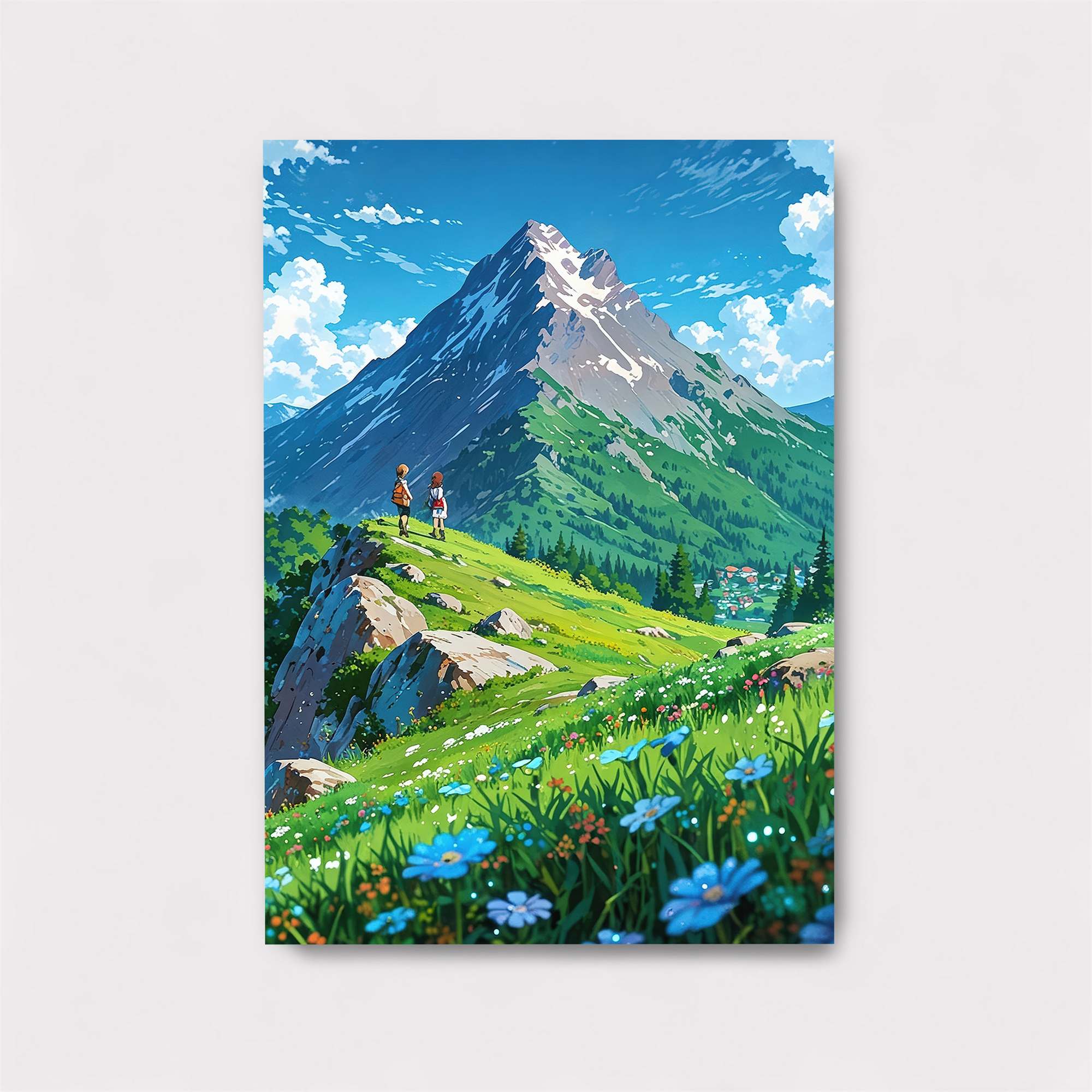 Mountain Serenity Safe Wall Magnetic / M