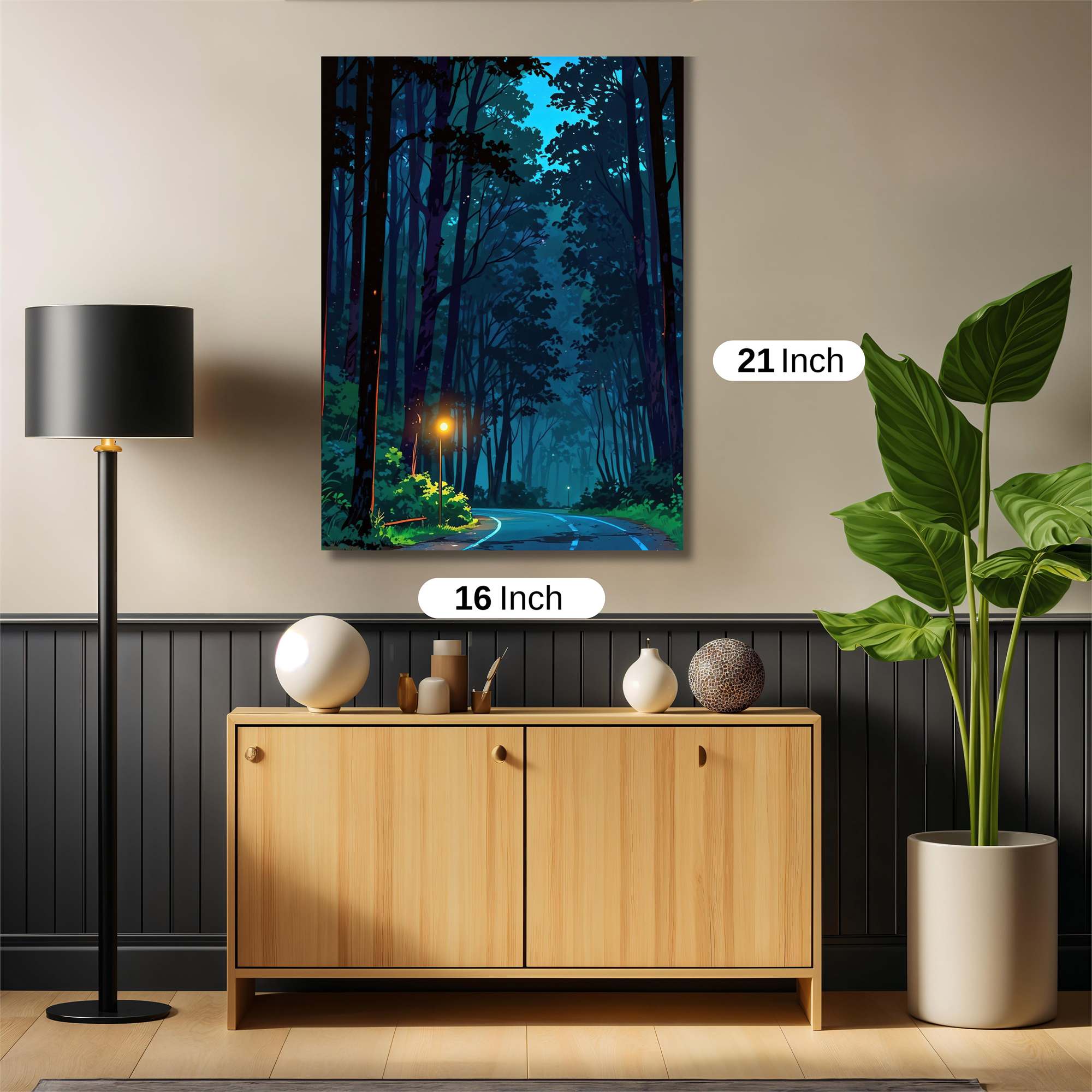 Forest Whimsy Safe Wall Magnetic / M