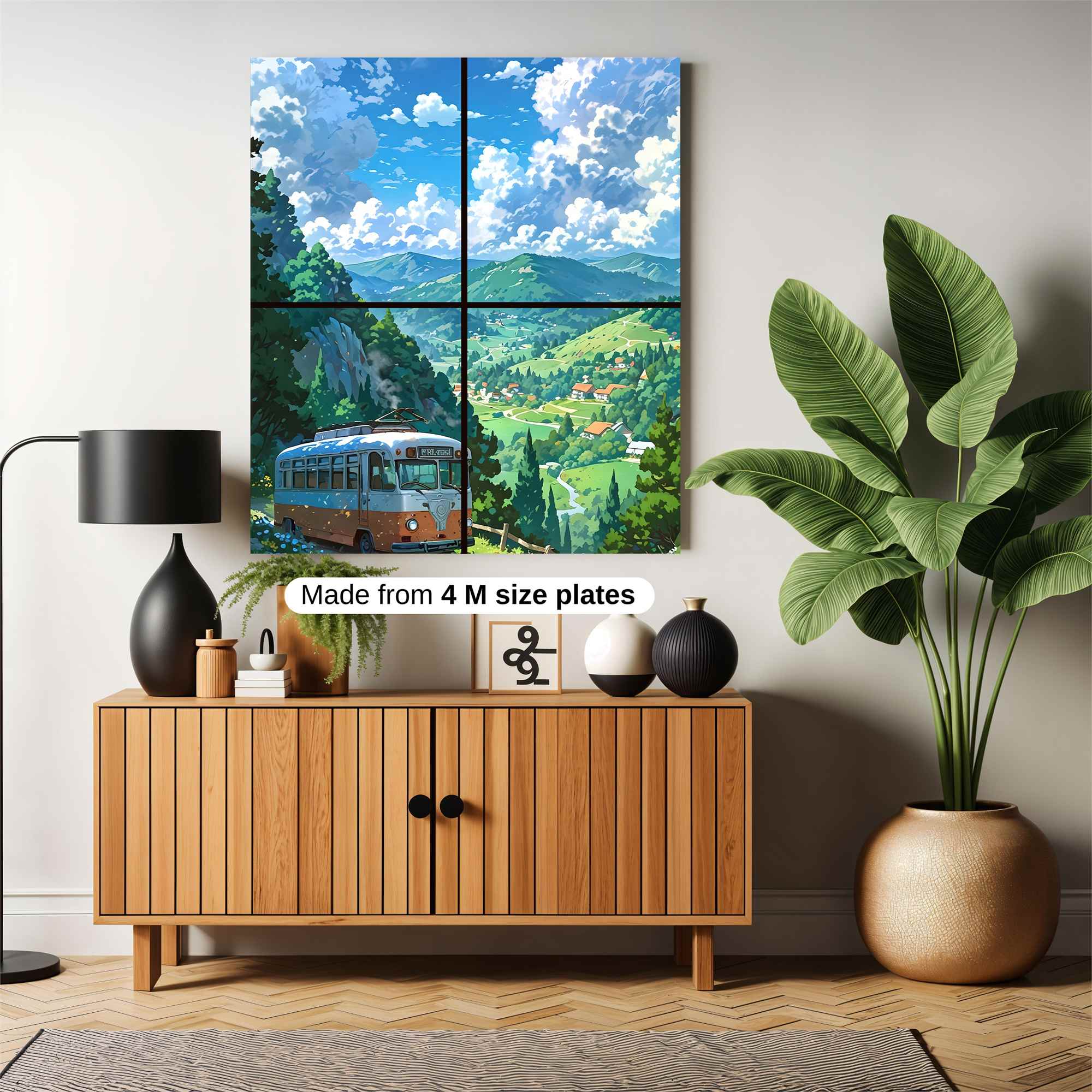 Bus Bliss Safe Wall Magnetic / M