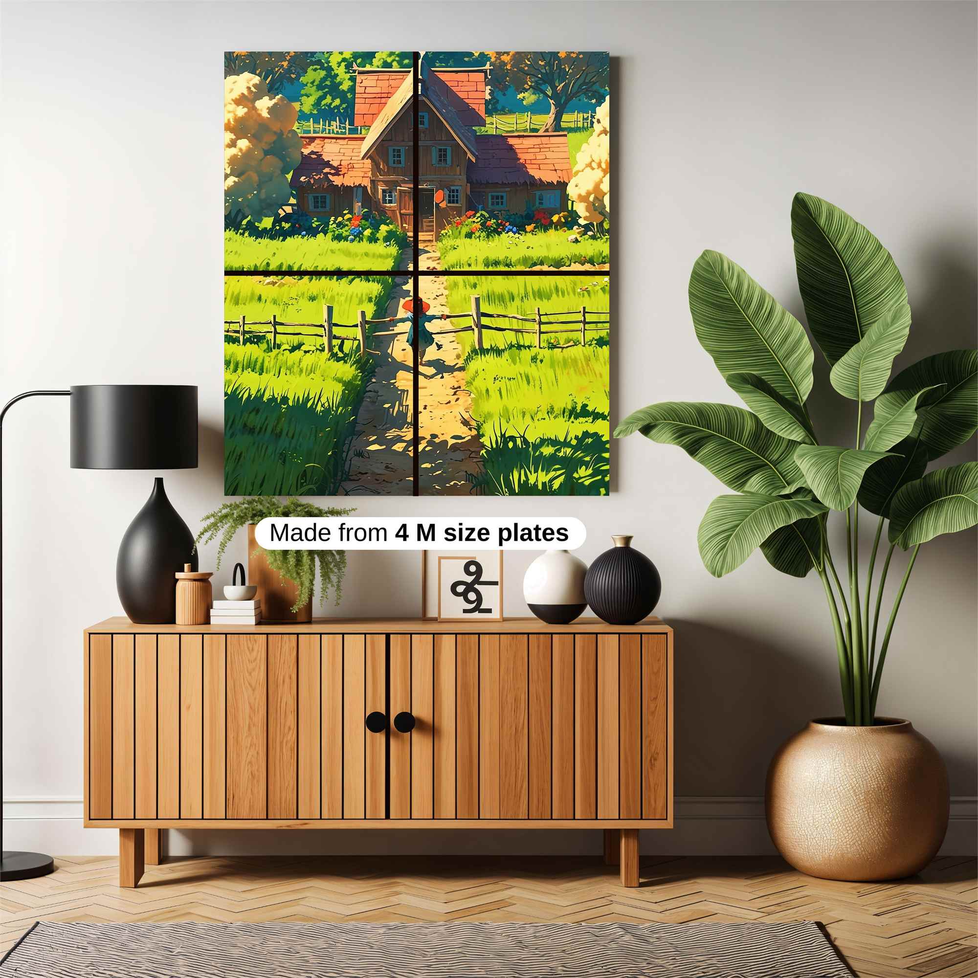 Cottage Bliss Safe Wall Magnetic / M