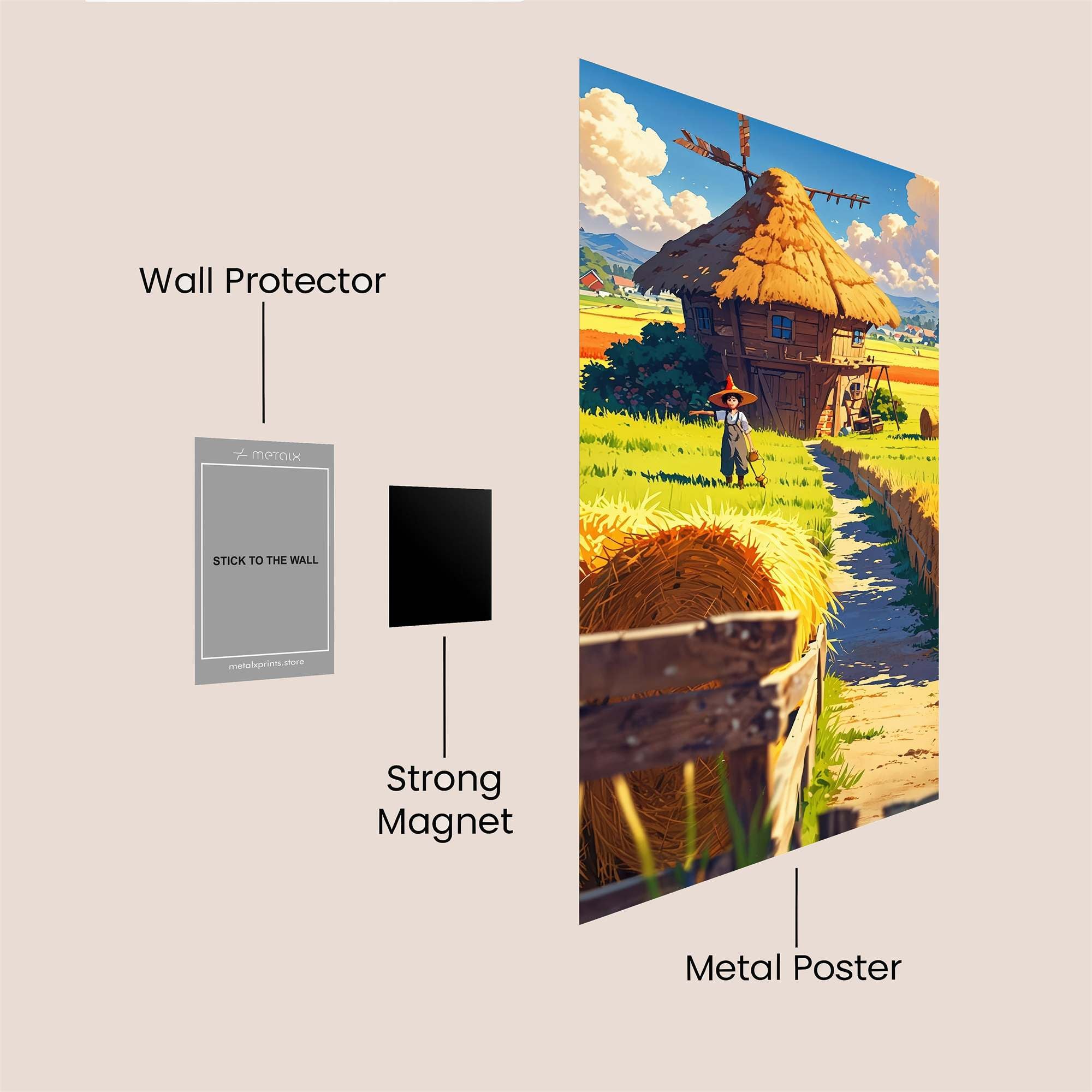 Harvest Bliss Safe Wall Magnetic / M