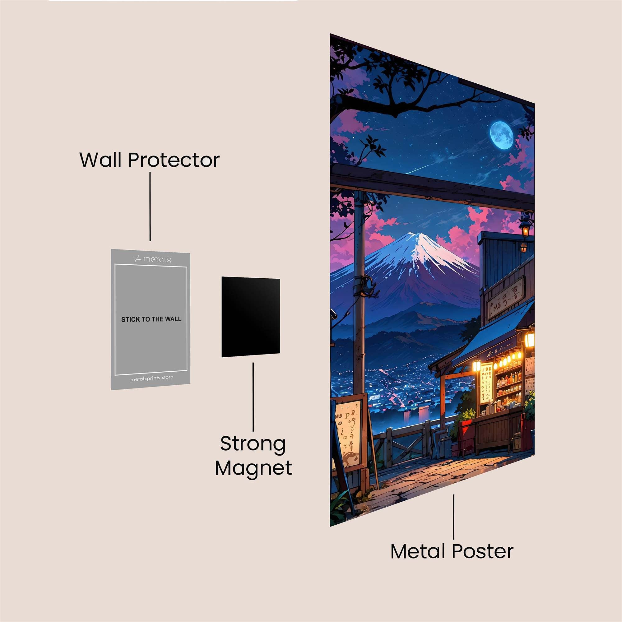 Fuji Serenity Safe Wall Magnetic / M
