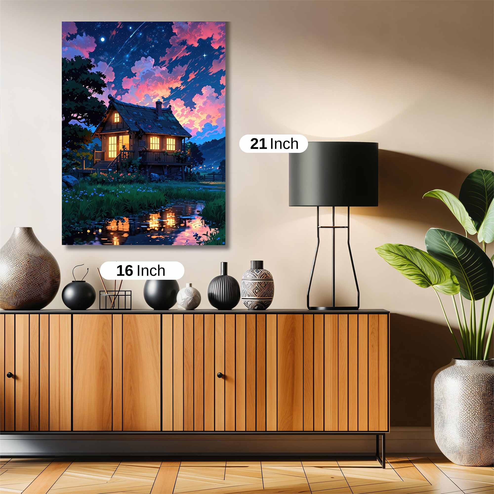 Cabin Serenity Safe Wall Magnetic / M