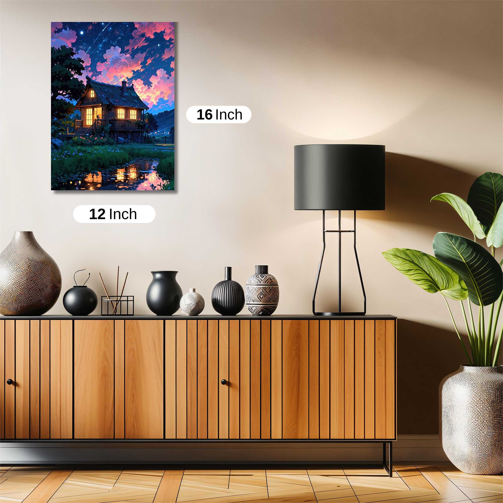 Cabin Serenity Safe Wall Magnetic / M