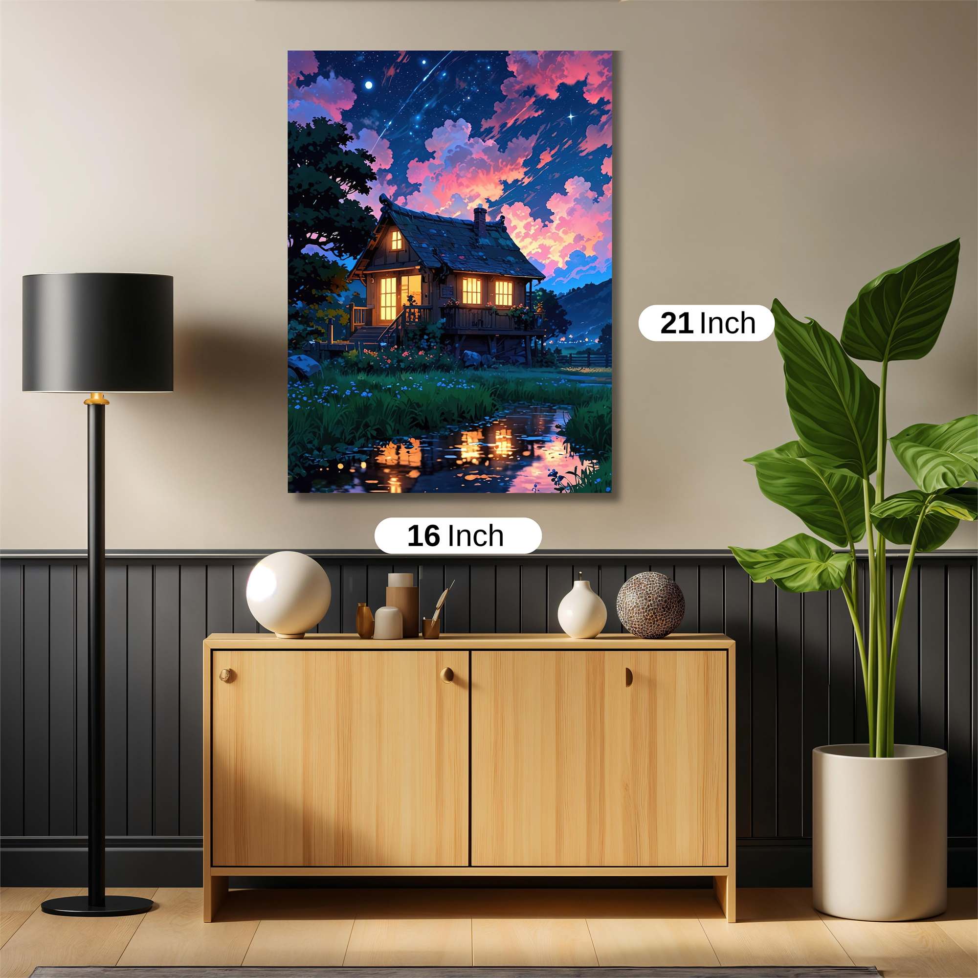Cabin Serenity Safe Wall Magnetic / M