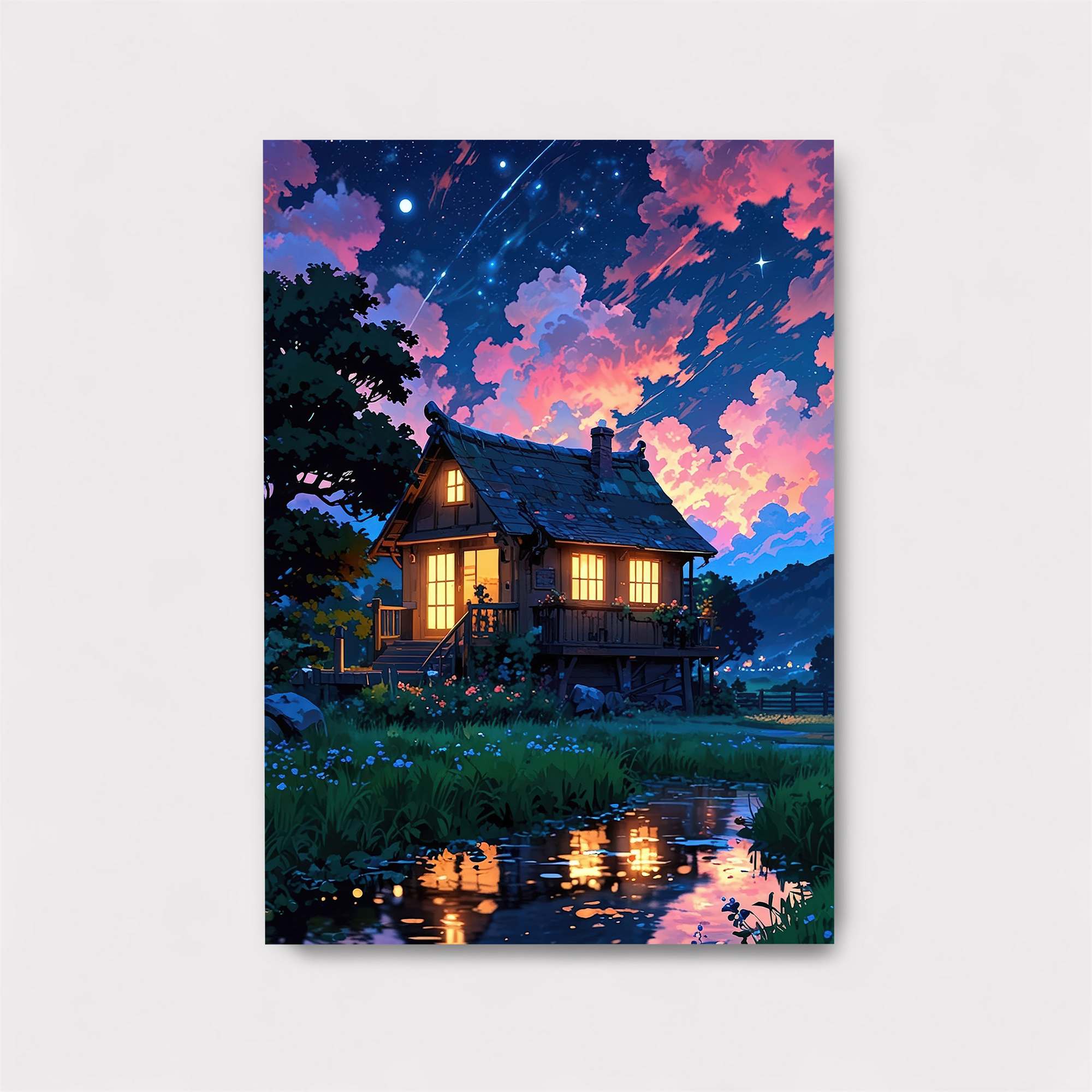 Cabin Serenity Safe Wall Magnetic / M