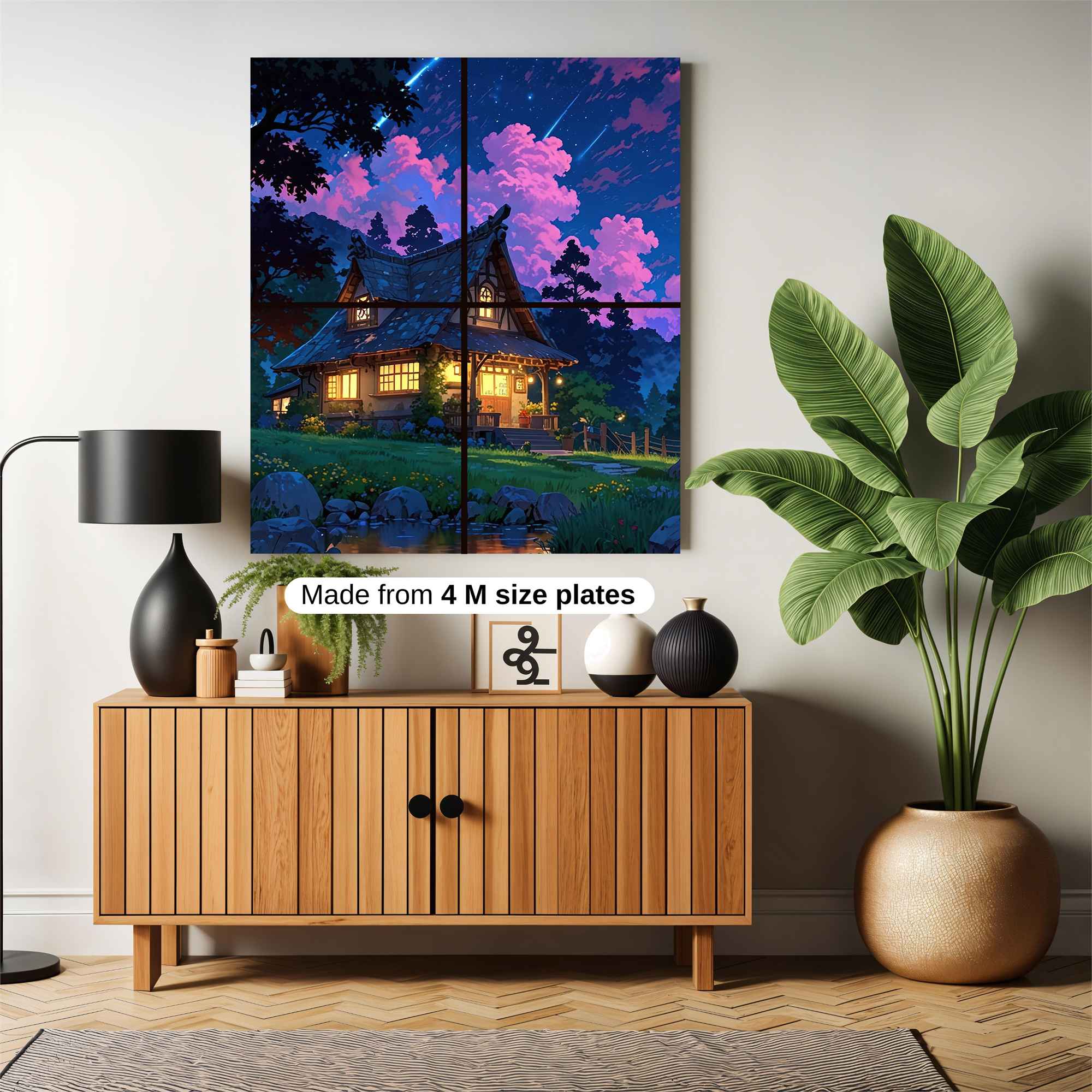 Cabin Dreamscape Safe Wall Magnetic / M
