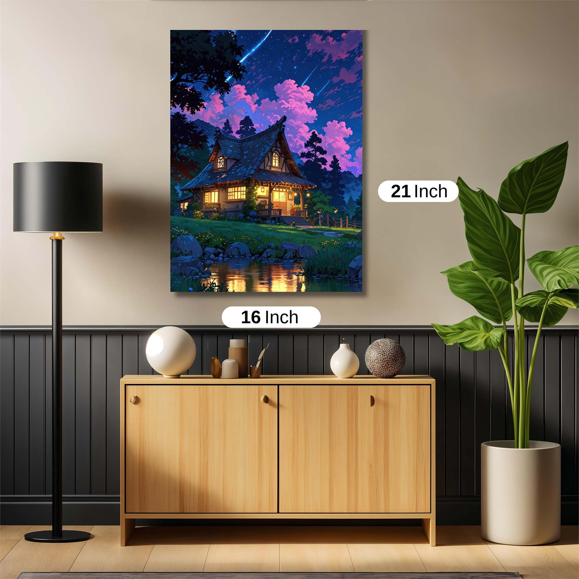 Cabin Dreamscape Safe Wall Magnetic / M