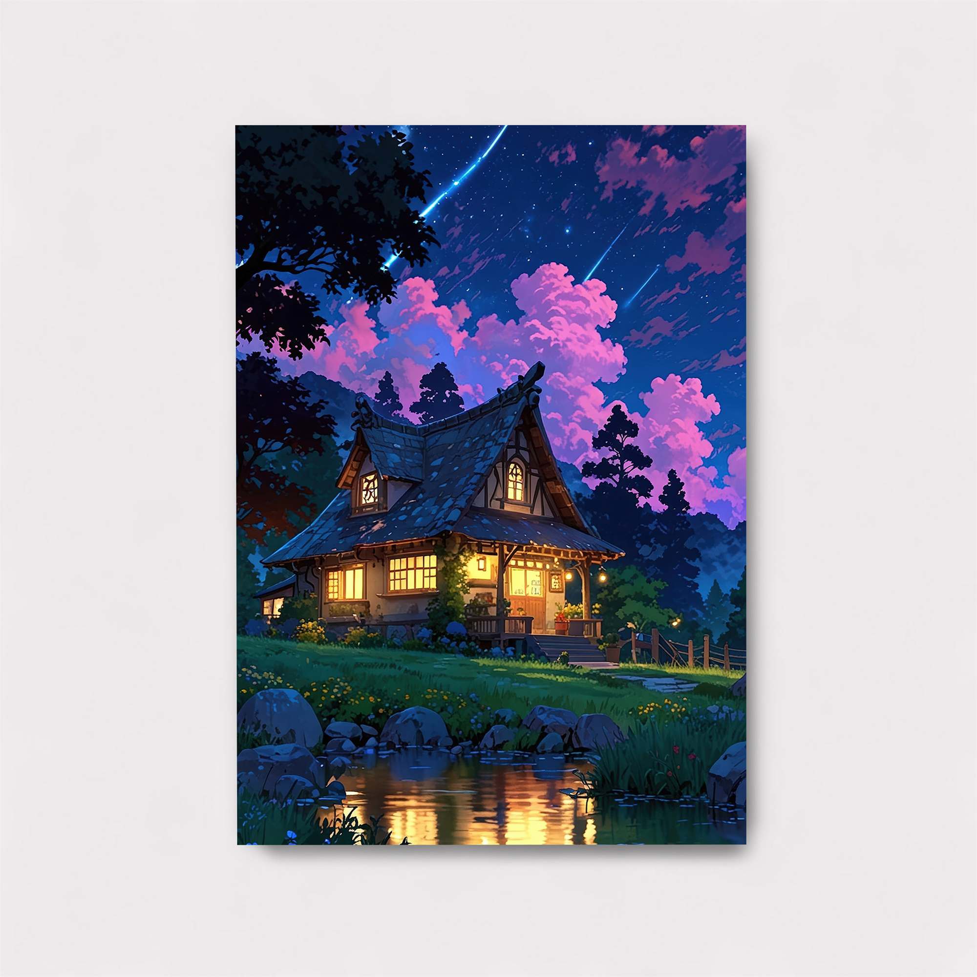 Cabin Dreamscape Safe Wall Magnetic / M