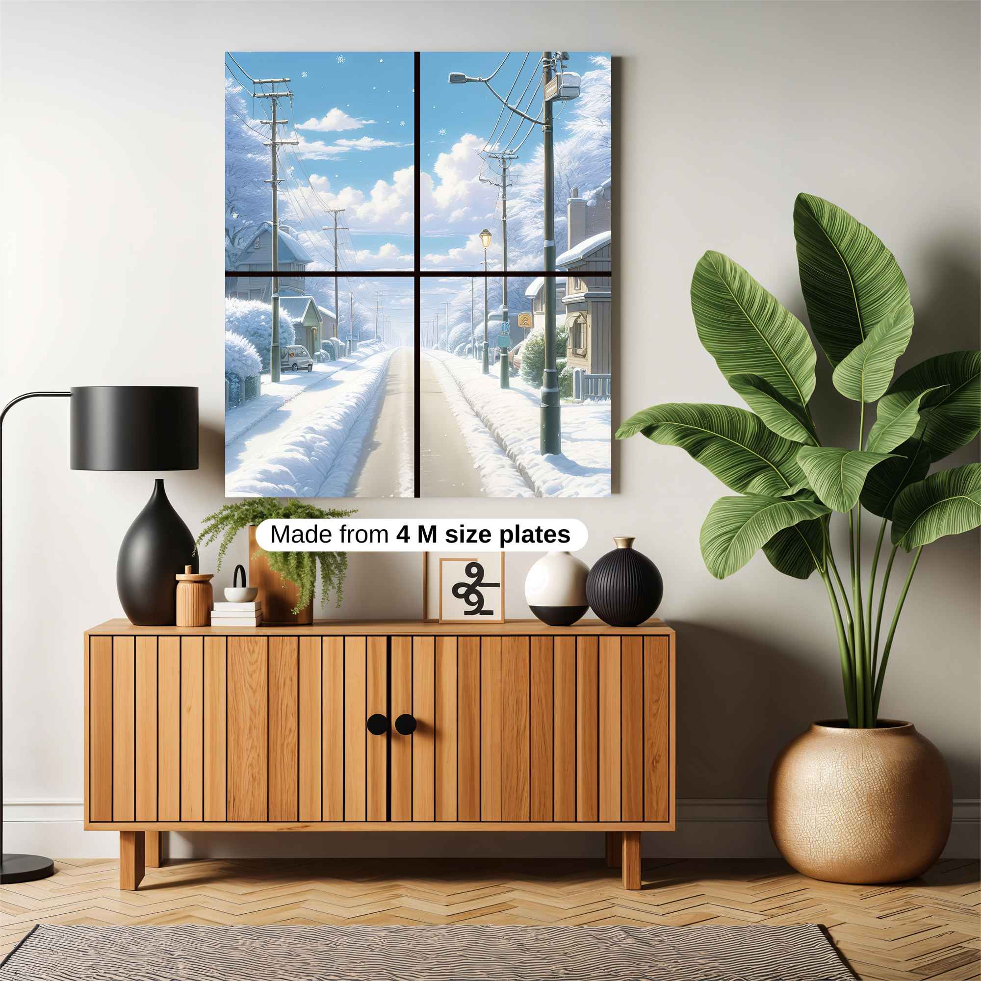 Winter Serenity Safe Wall Magnetic / M