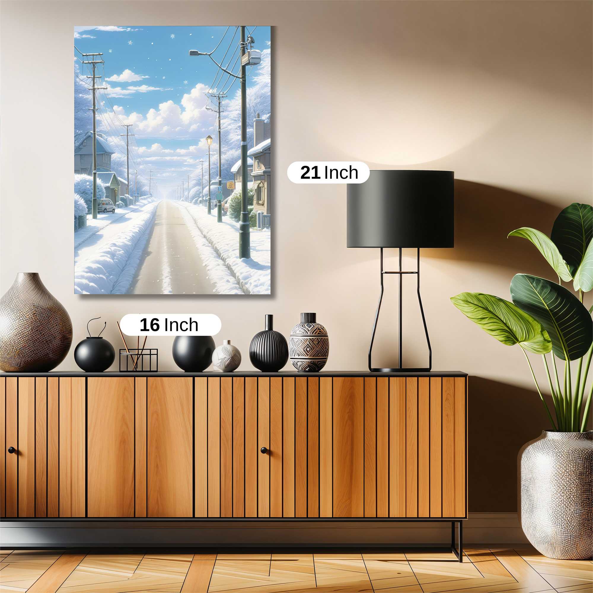 Winter Serenity Safe Wall Magnetic / M
