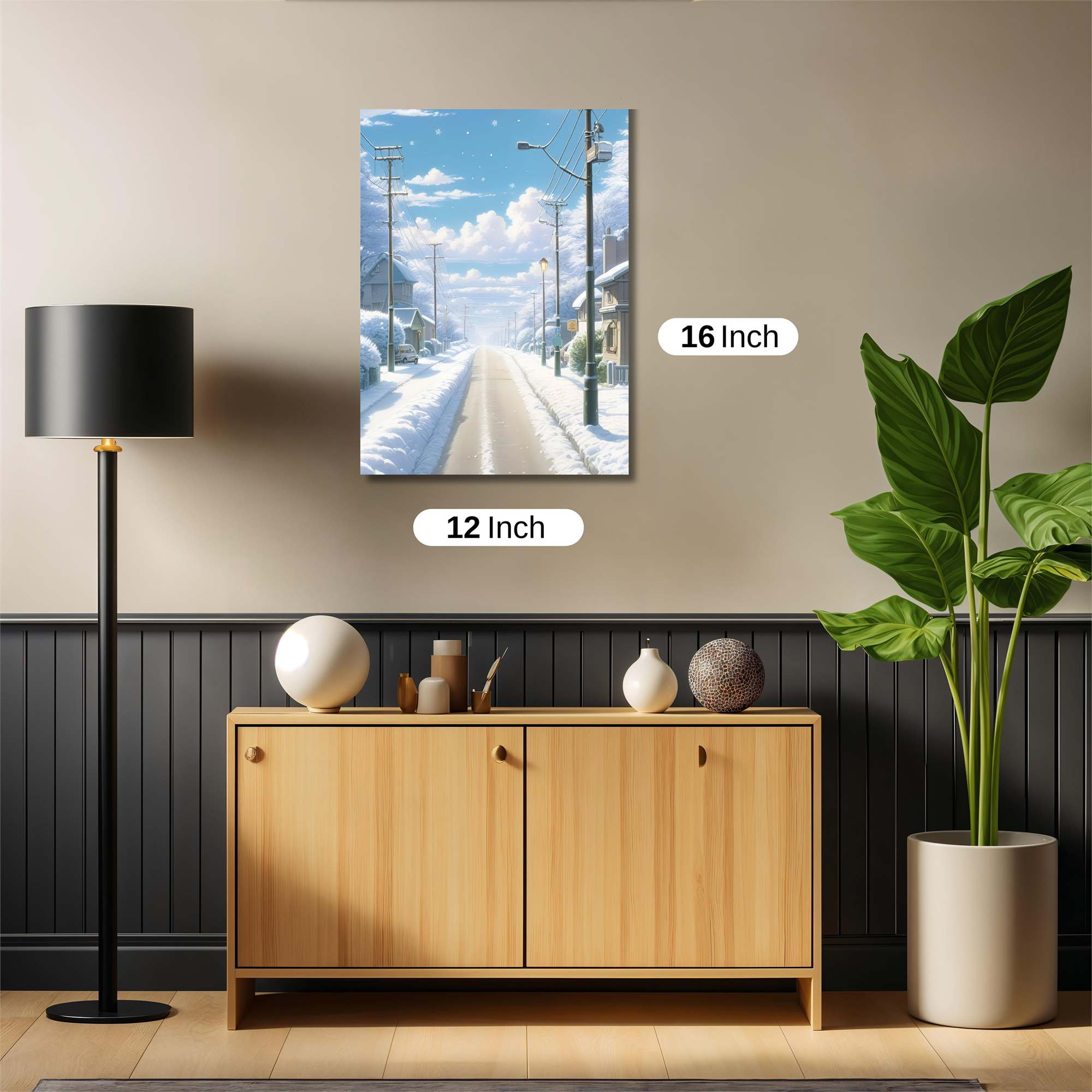 Winter Serenity Safe Wall Magnetic / M