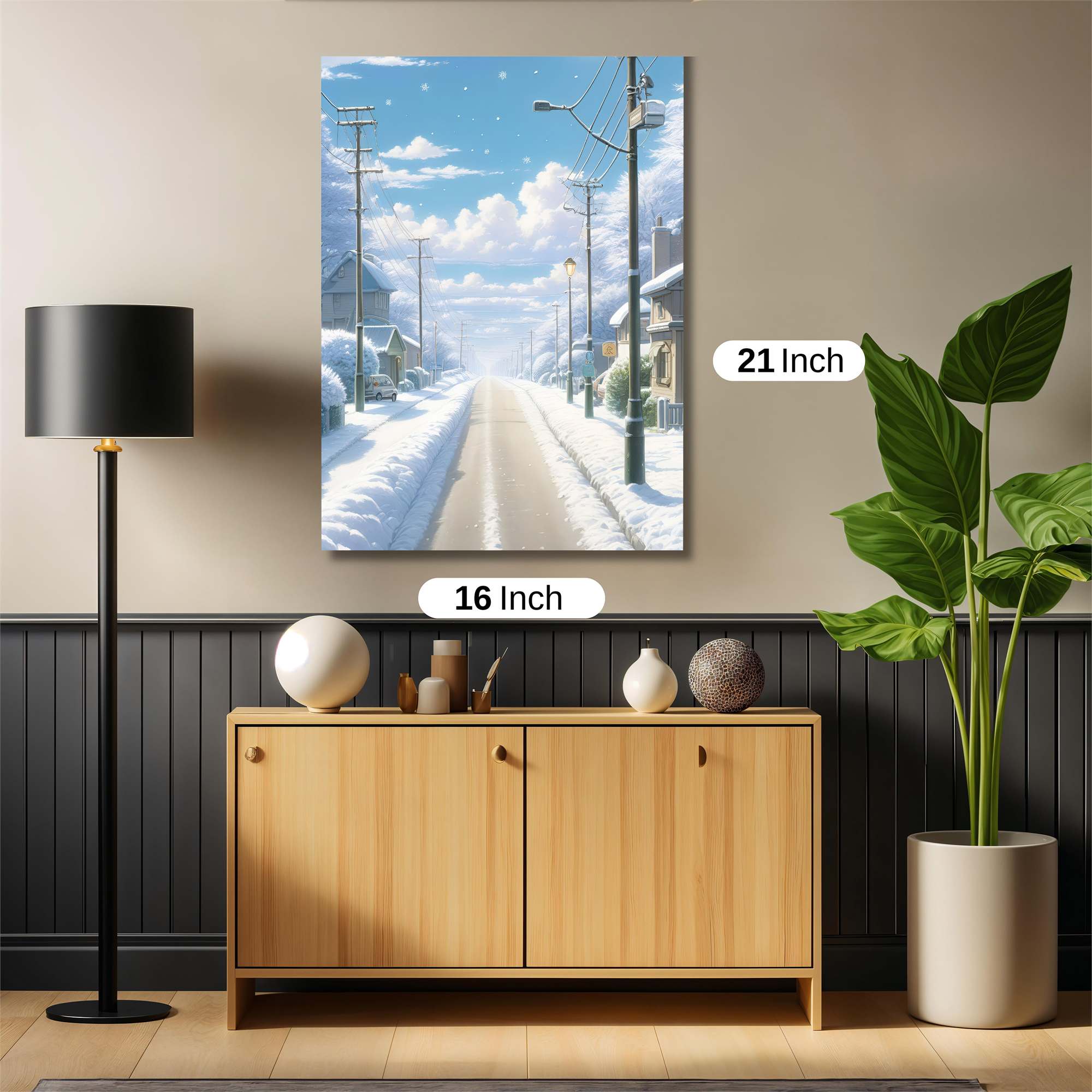 Winter Serenity Safe Wall Magnetic / M