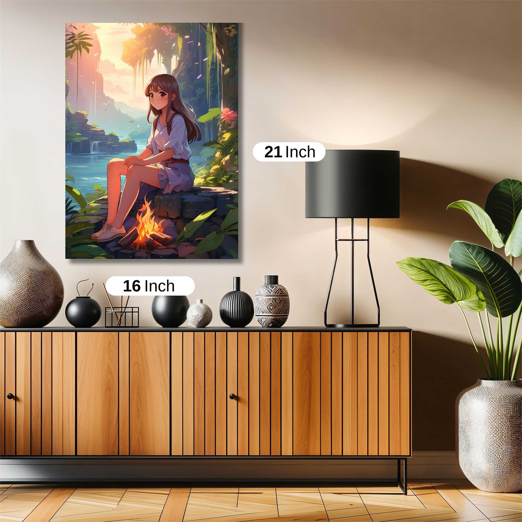 Jungle Serenity Safe Wall Magnetic / M