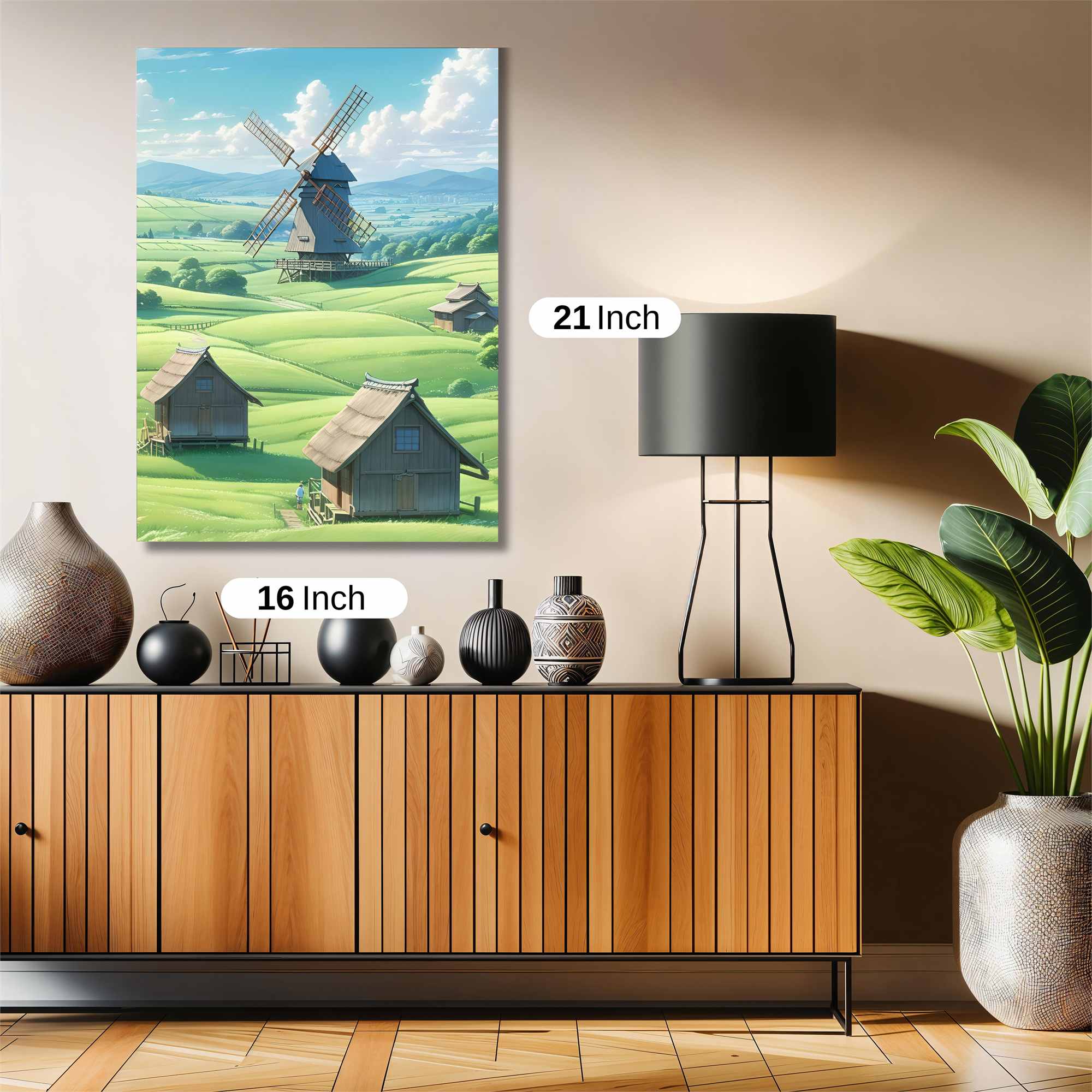 Windmill Whimsy Safe Wall Magnetic / M