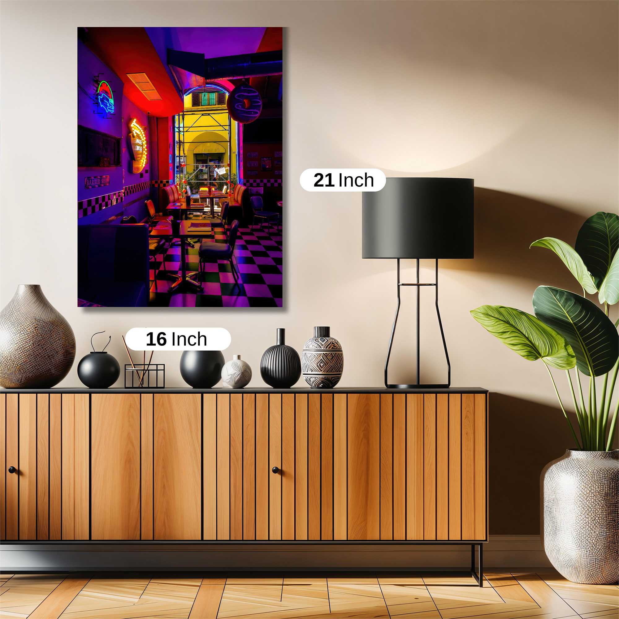 NeonVibes Safe Wall Magnetic / M