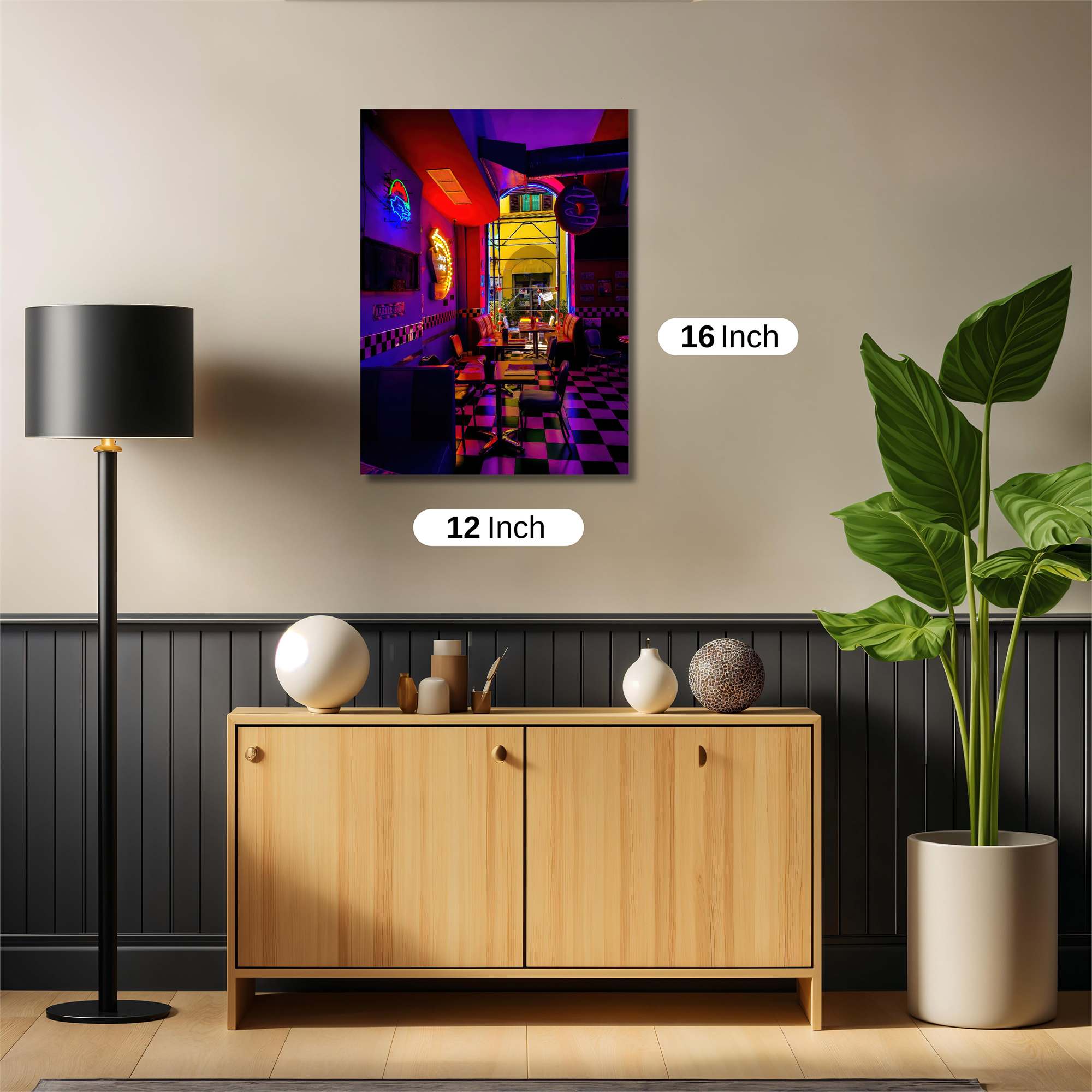 NeonVibes Safe Wall Magnetic / M