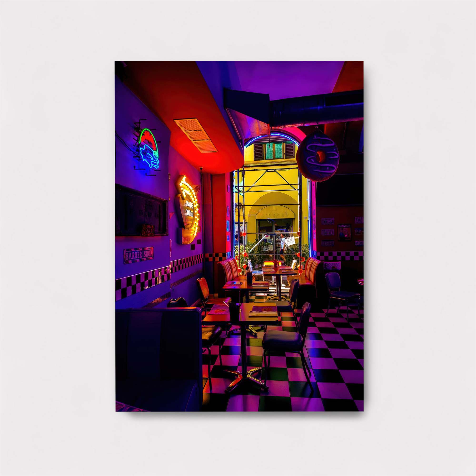 NeonVibes Safe Wall Magnetic / M