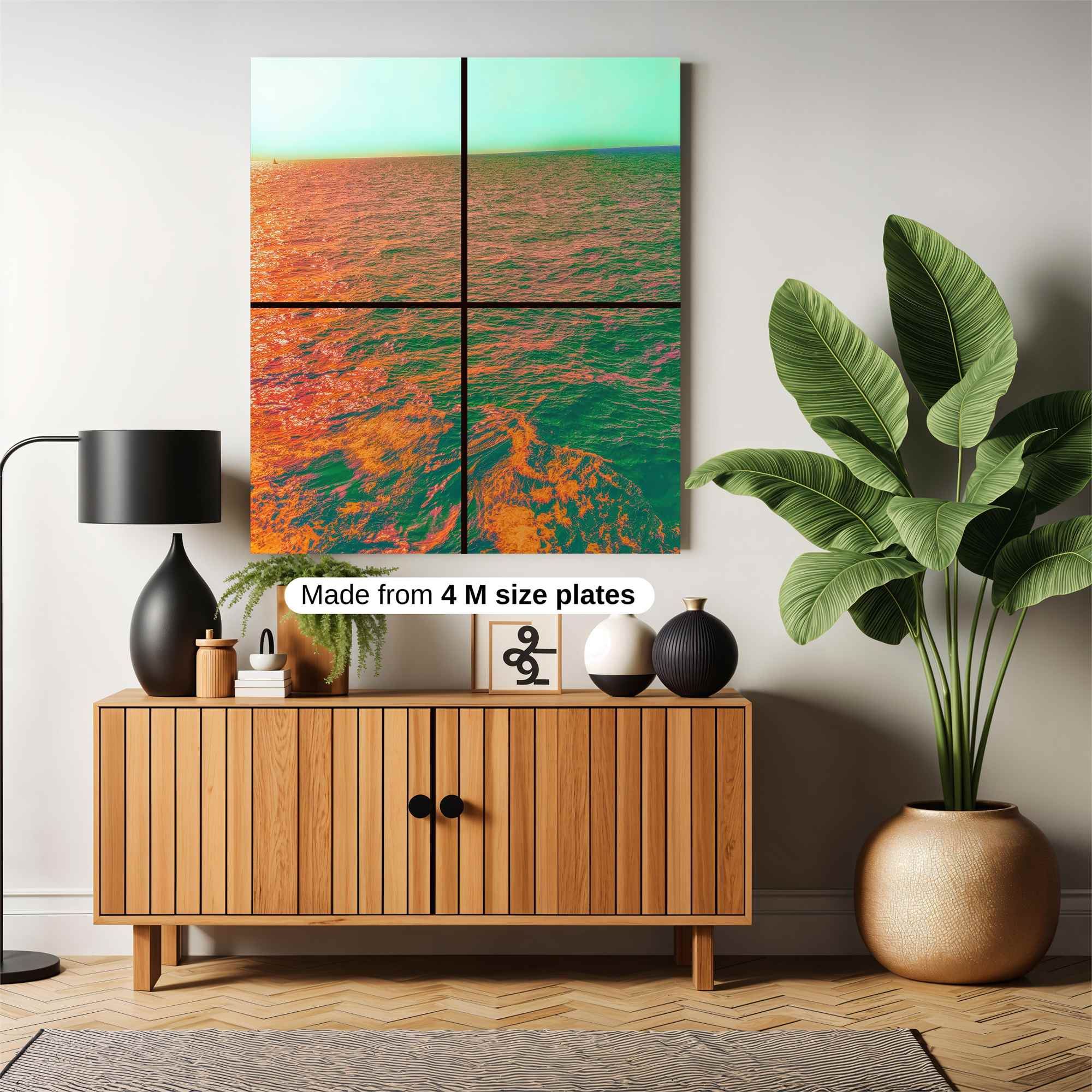Sunset Serenity Safe Wall Magnetic / M