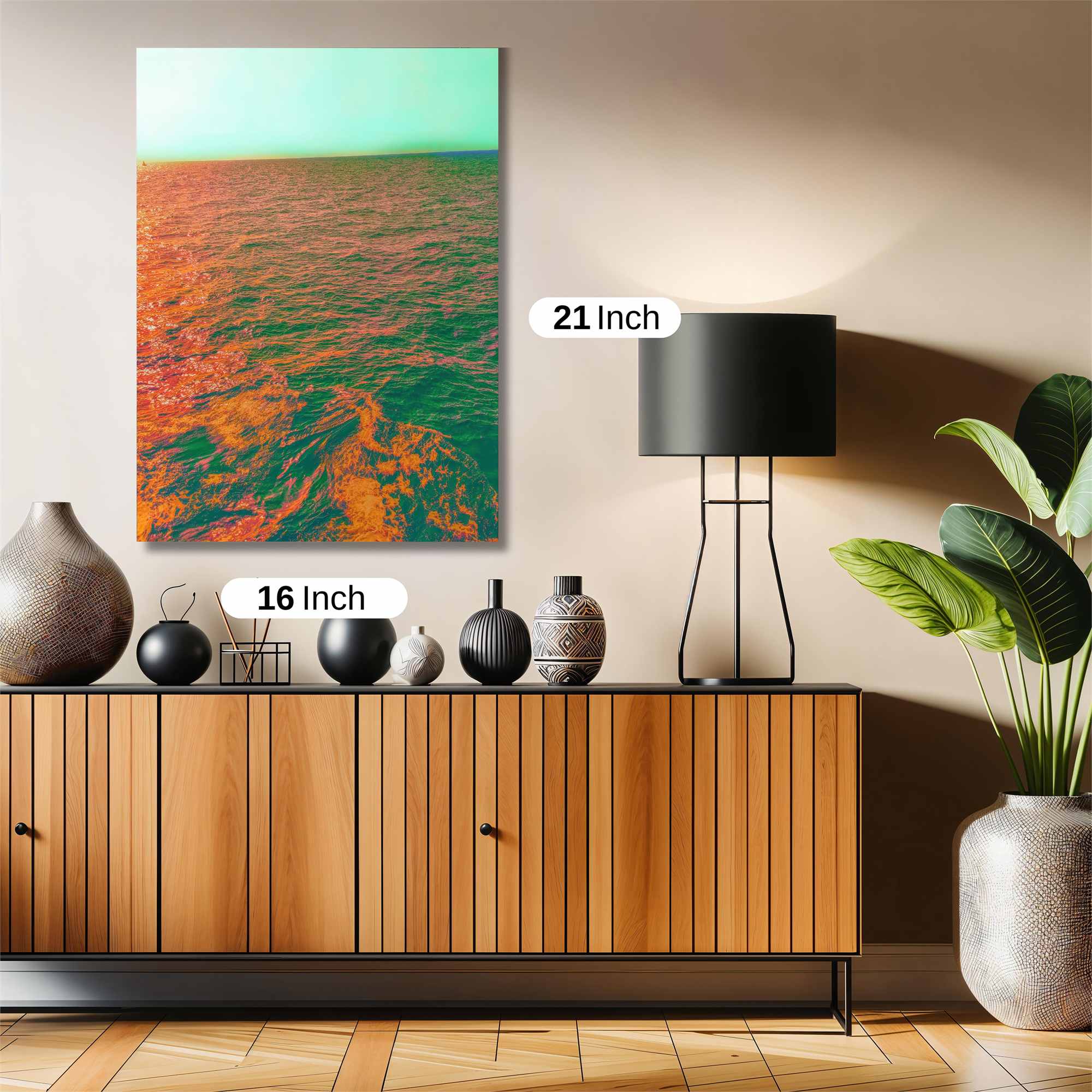 Sunset Serenity Safe Wall Magnetic / M