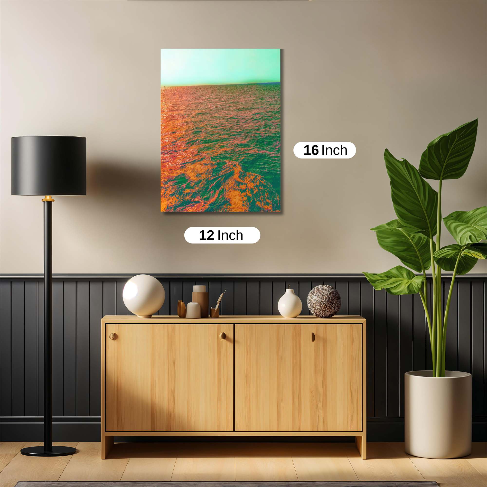 Sunset Serenity Safe Wall Magnetic / M