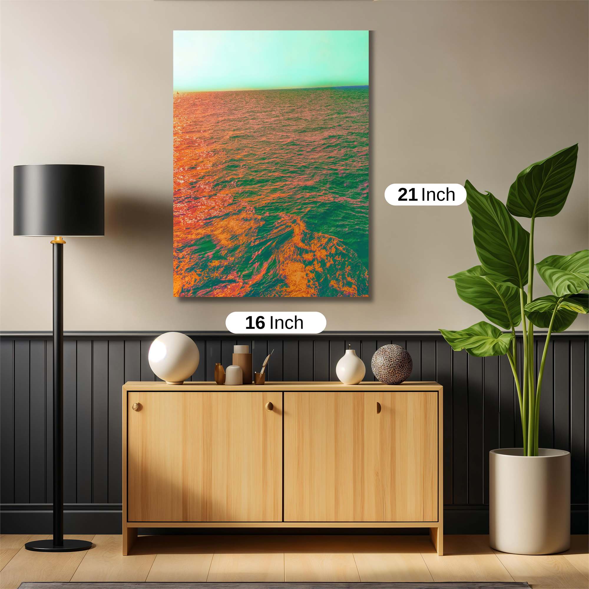 Sunset Serenity Safe Wall Magnetic / M