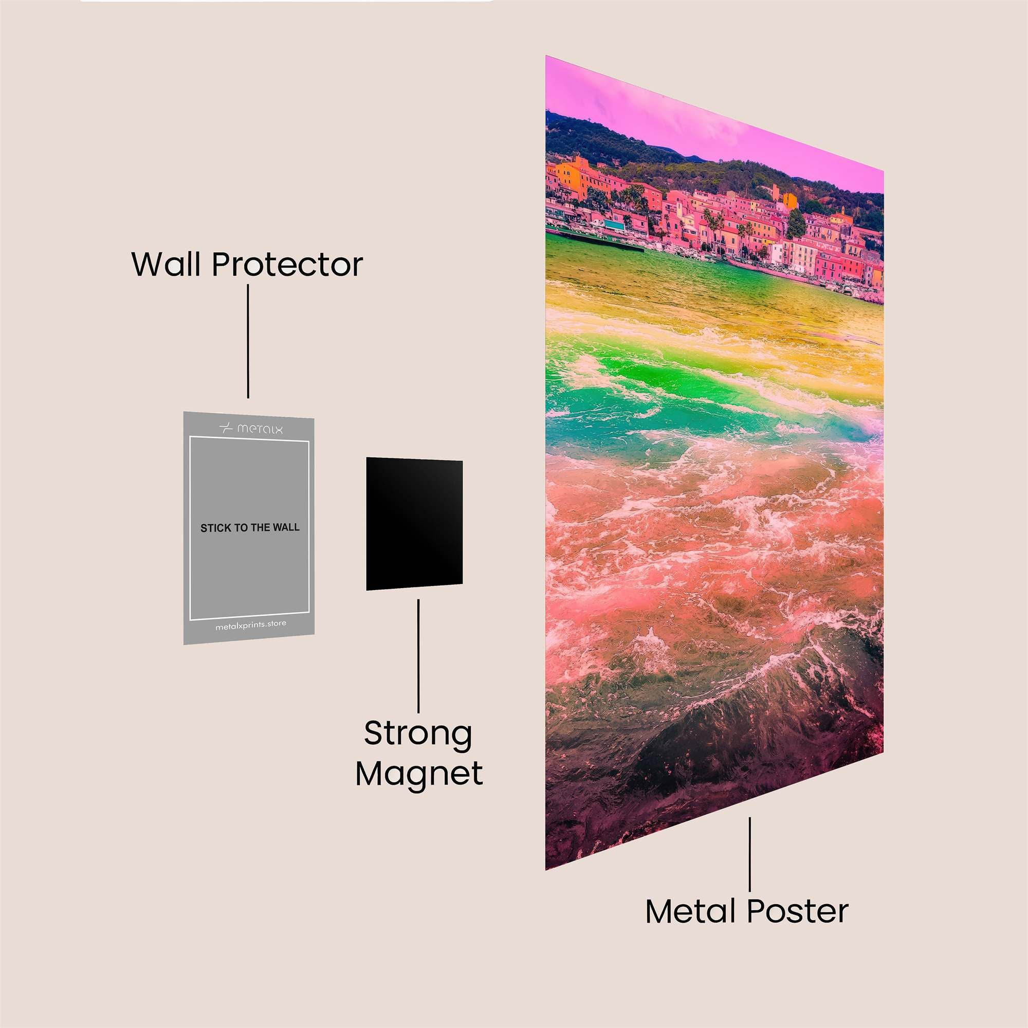 Cinque Dreamscape Safe Wall Magnetic / M