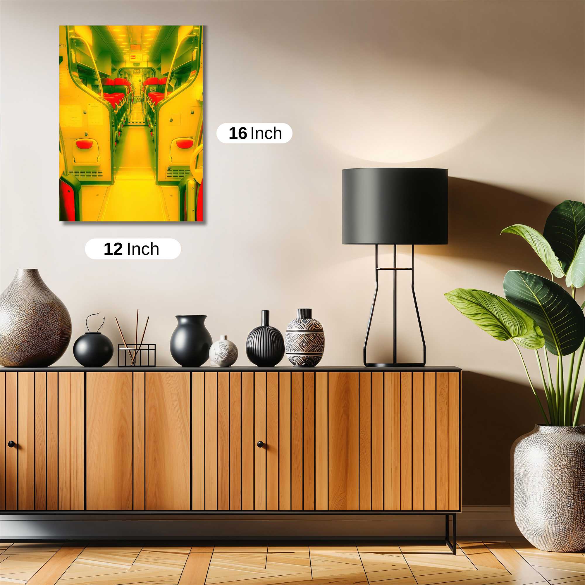 Train Tranquil Safe Wall Magnetic / M
