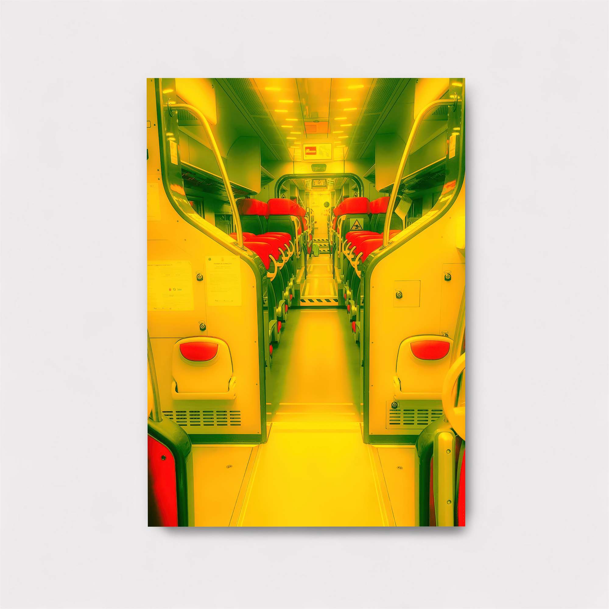 Train Tranquil Safe Wall Magnetic / M
