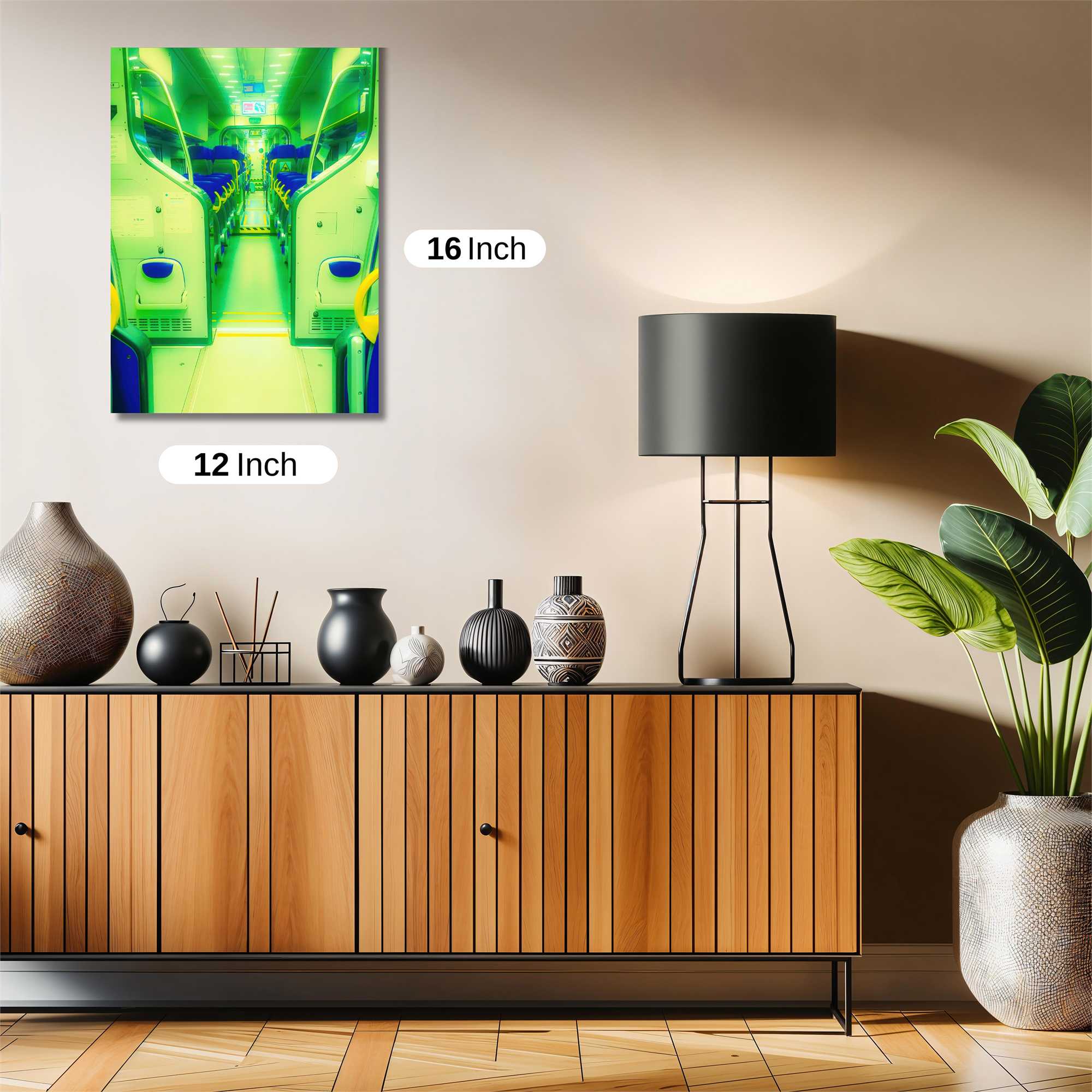Train Tranquil Safe Wall Magnetic / M