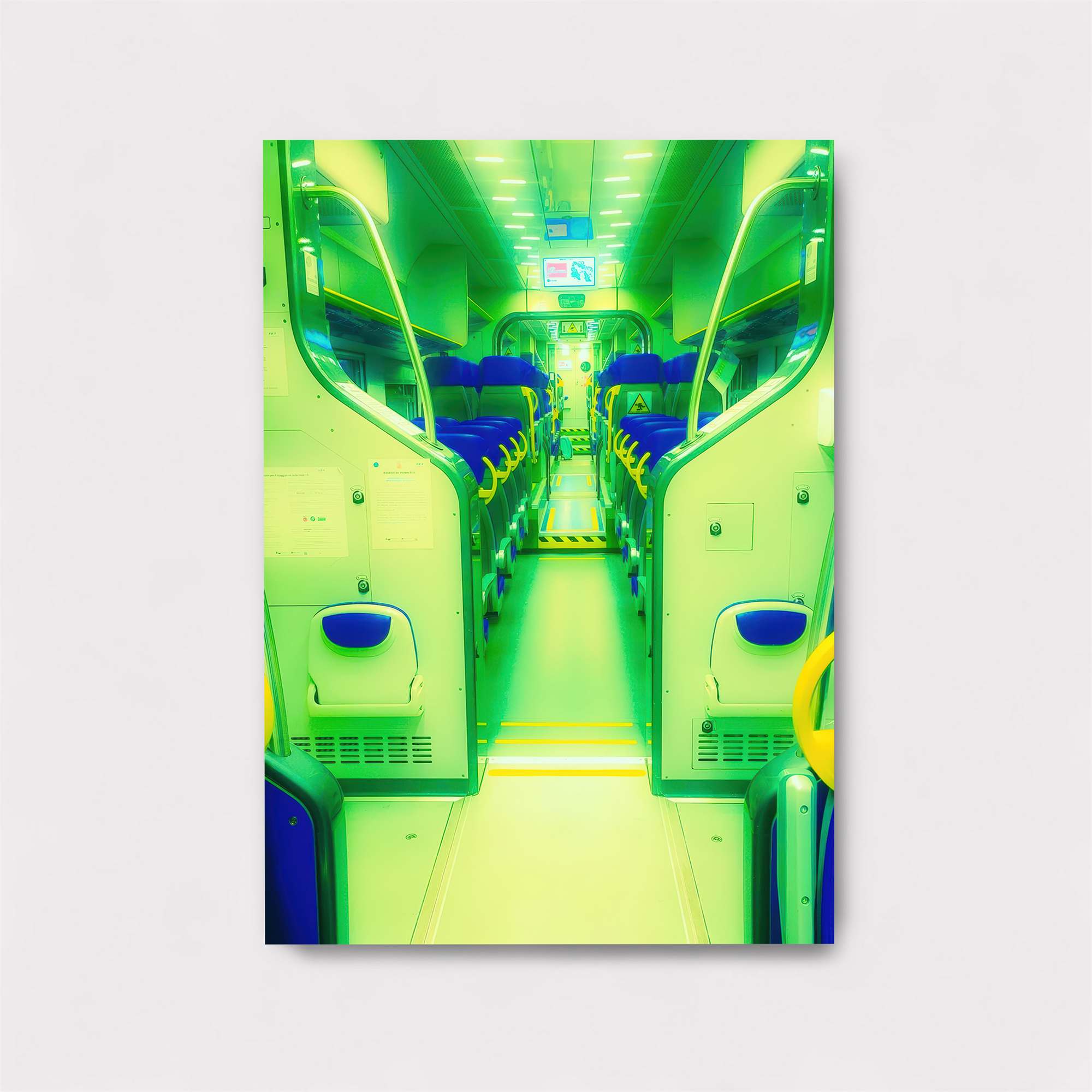 Train Tranquil Safe Wall Magnetic / M