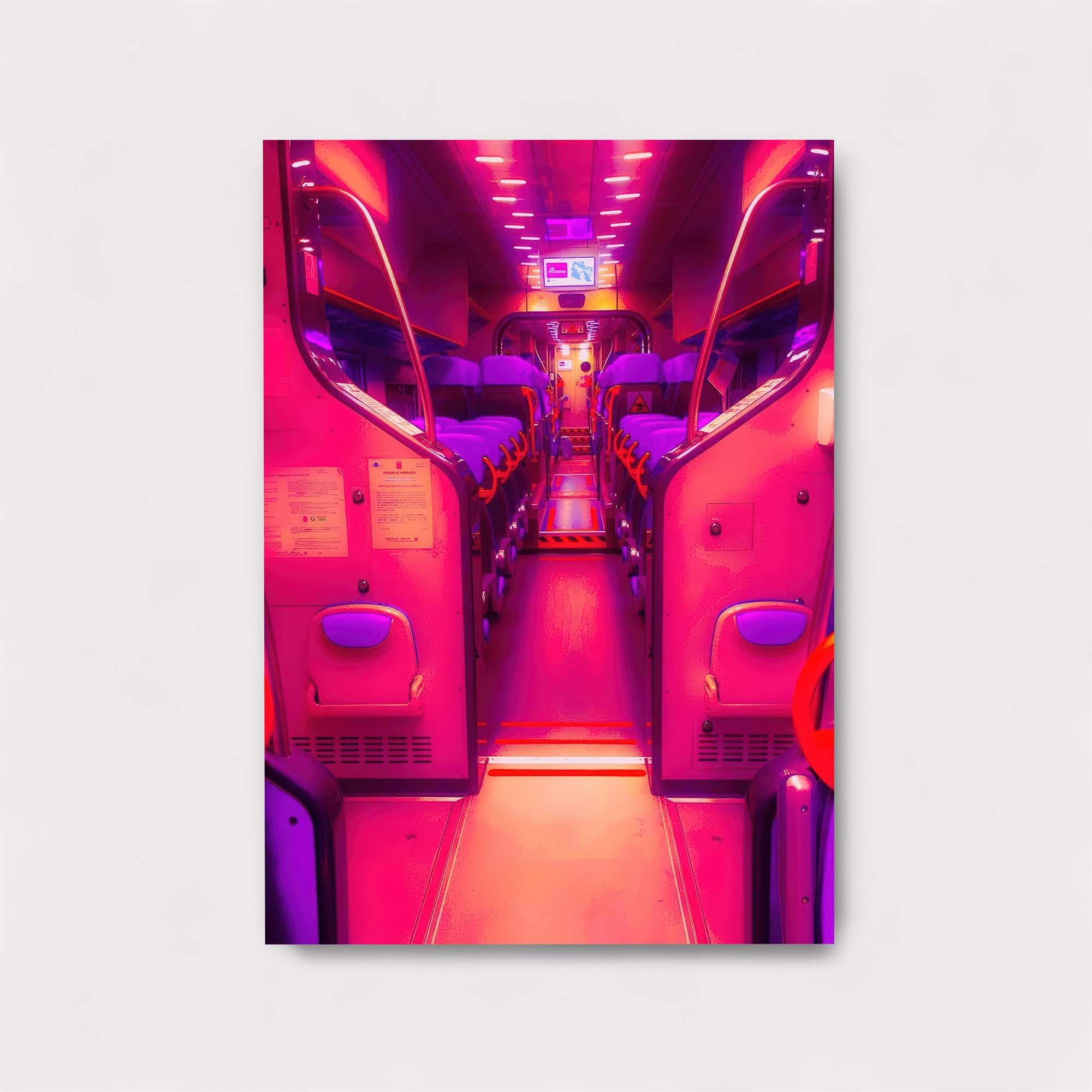 Train Tranquil Safe Wall Magnetic / M