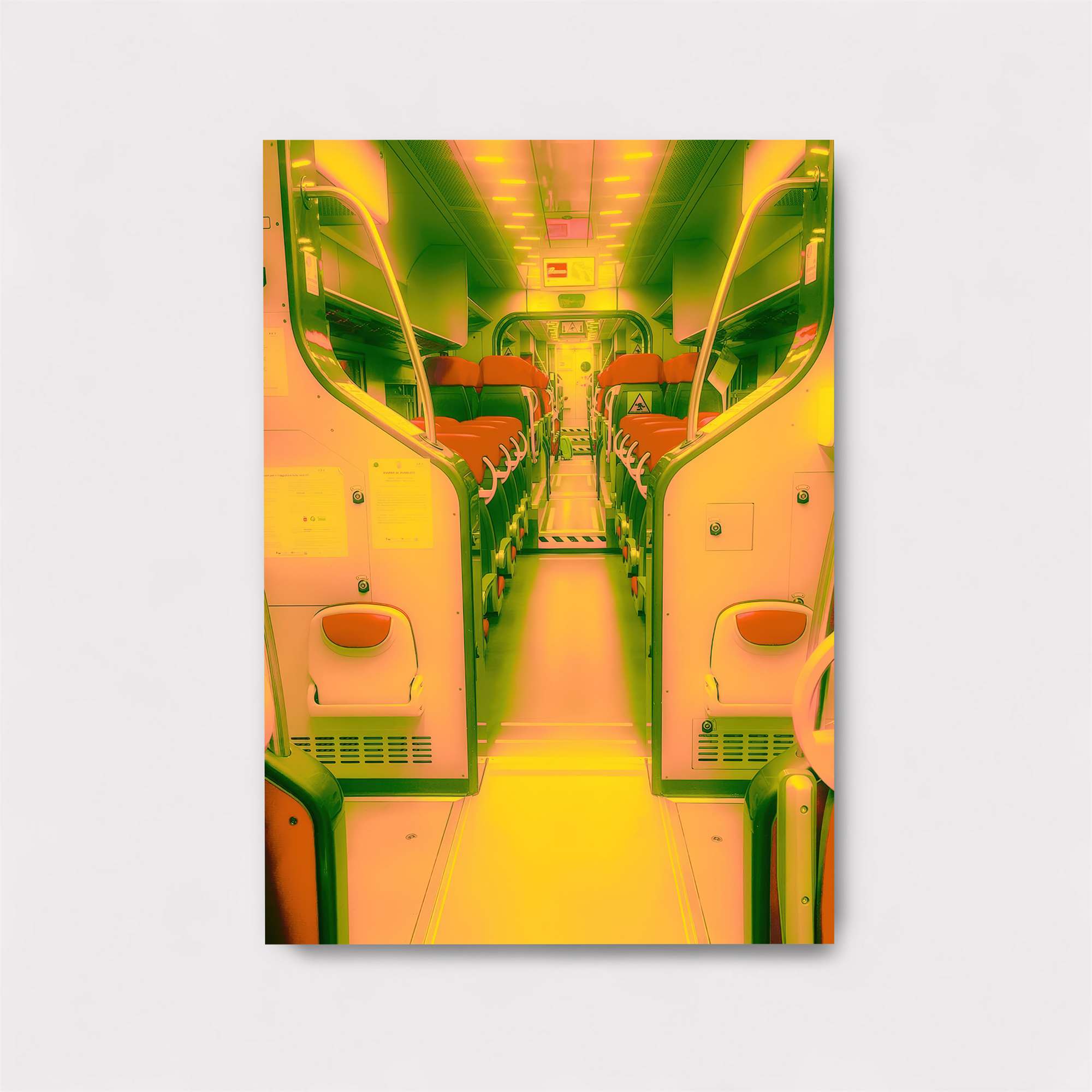 Train Twilight Safe Wall Magnetic / M