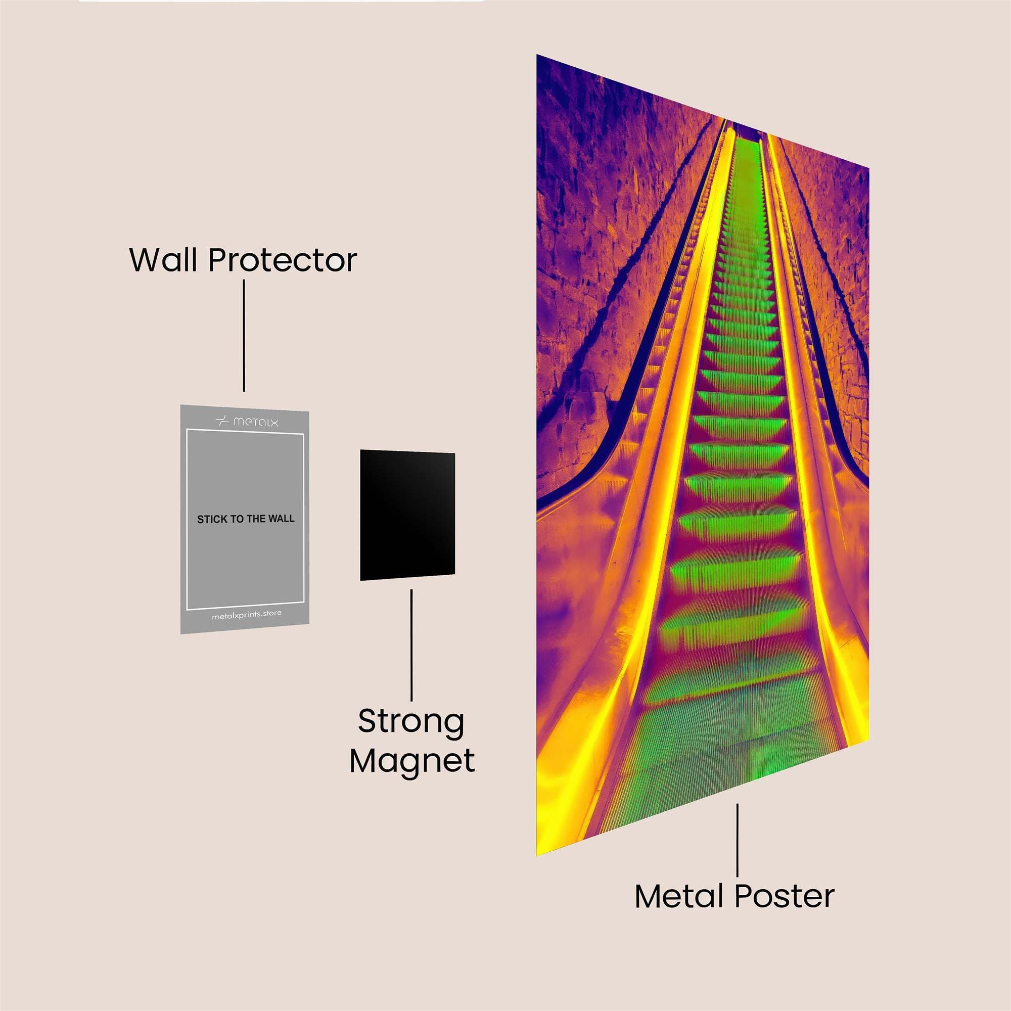 Stairway Radiance Safe Wall Magnetic / M