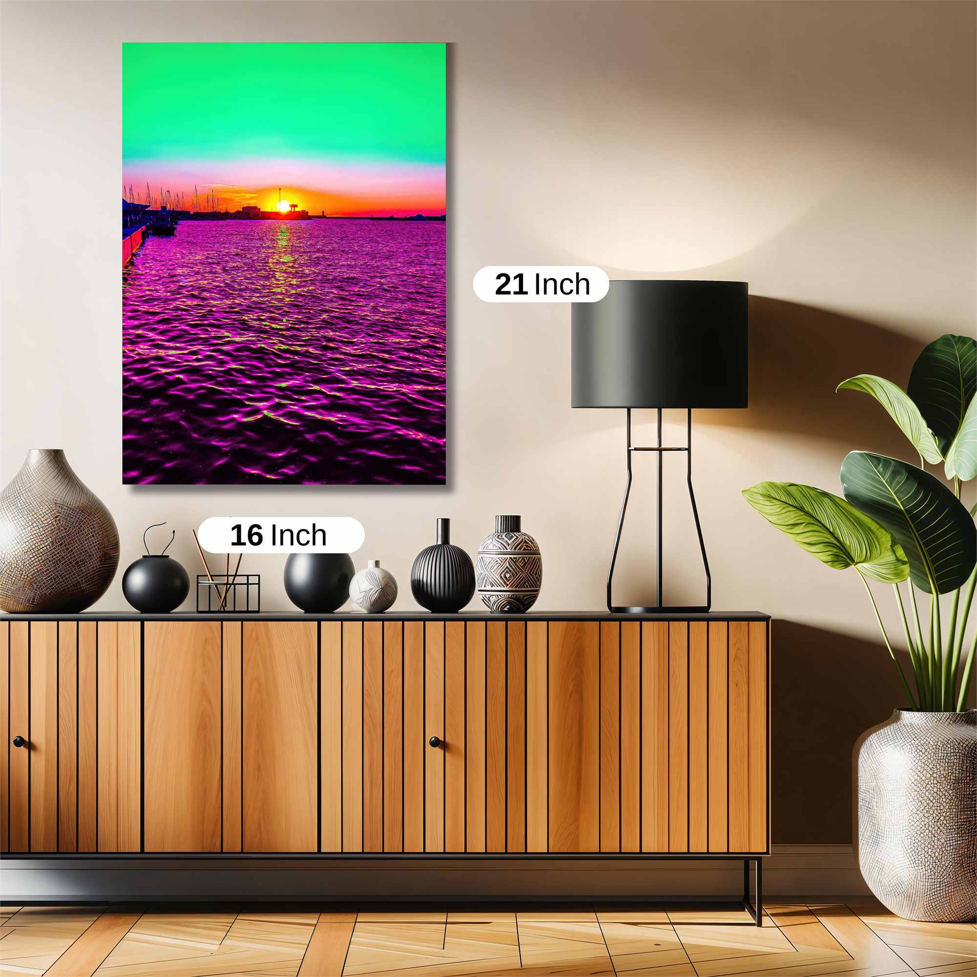 Sunset Euphoria Safe Wall Magnetic / M