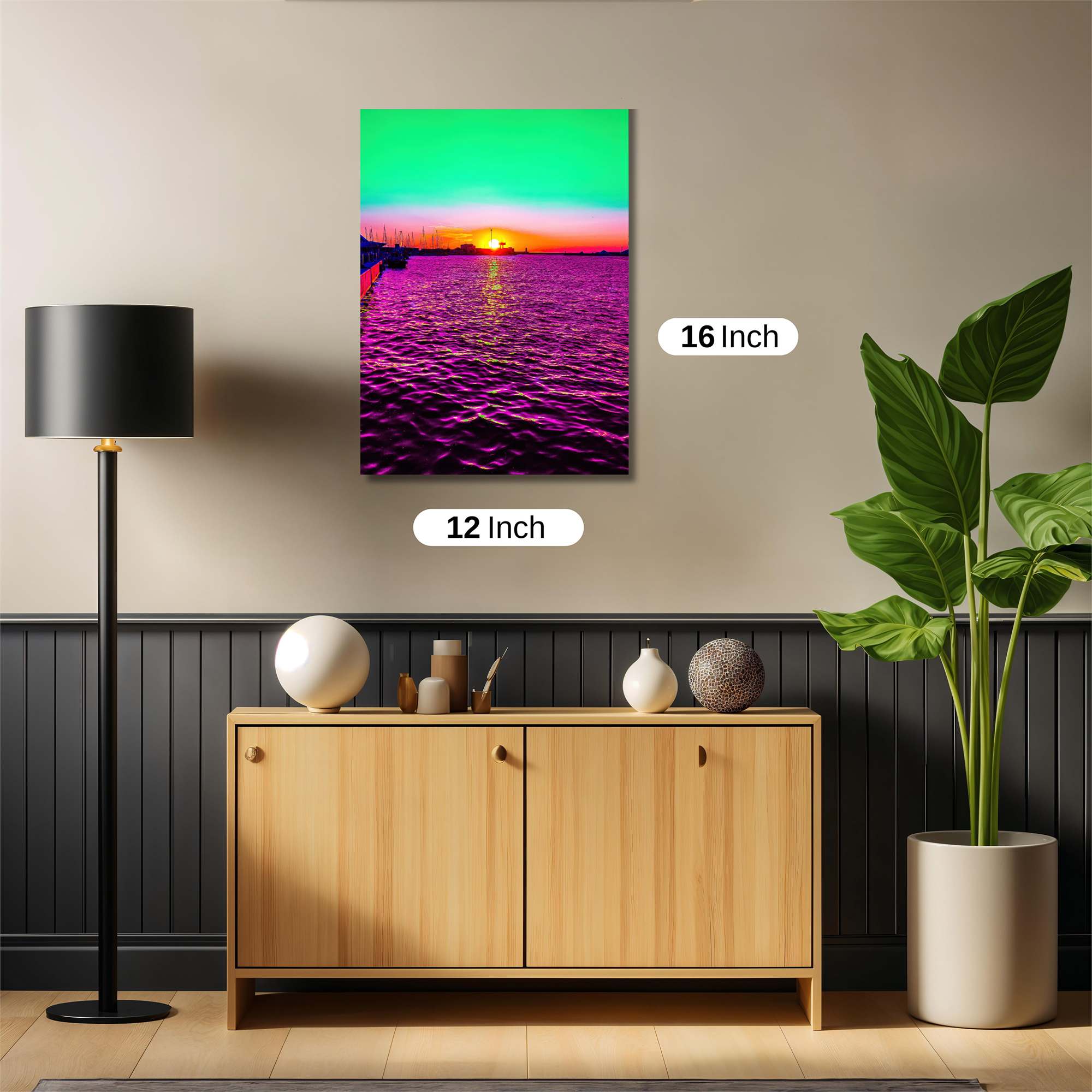 Sunset Euphoria Safe Wall Magnetic / M