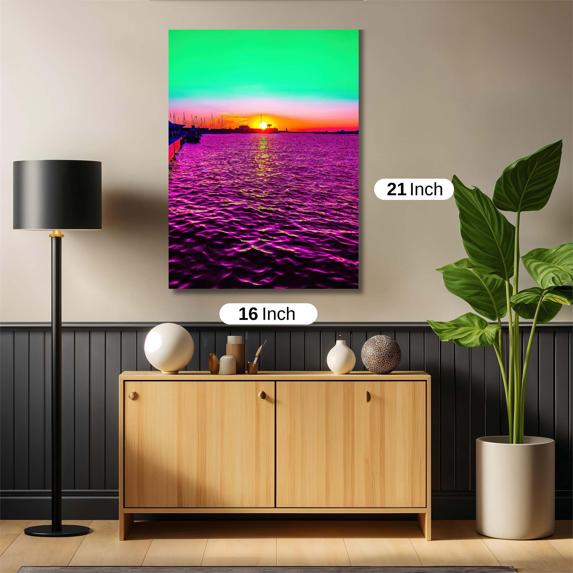 Sunset Euphoria Safe Wall Magnetic / M