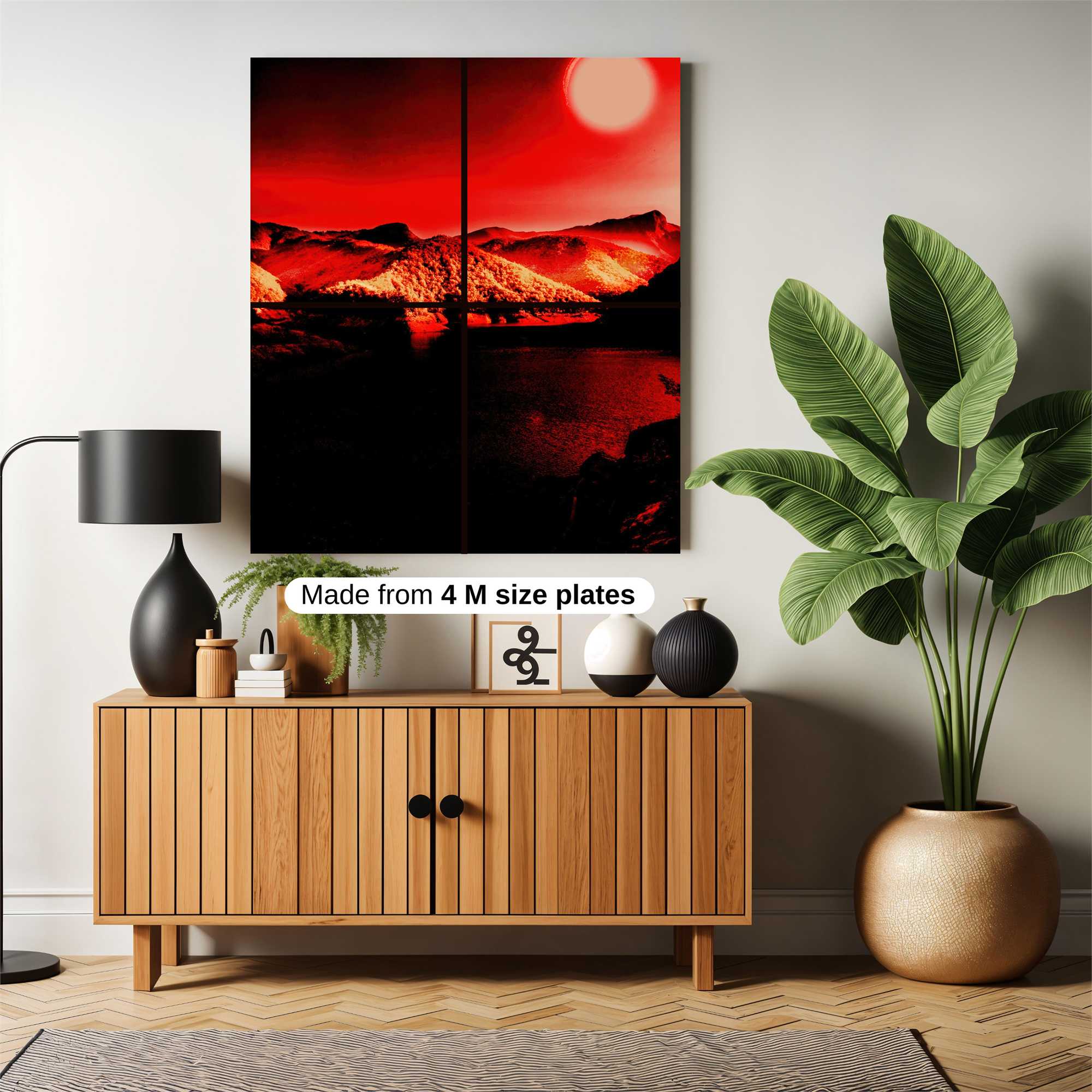 Sunset Inferno Safe Wall Magnetic / M