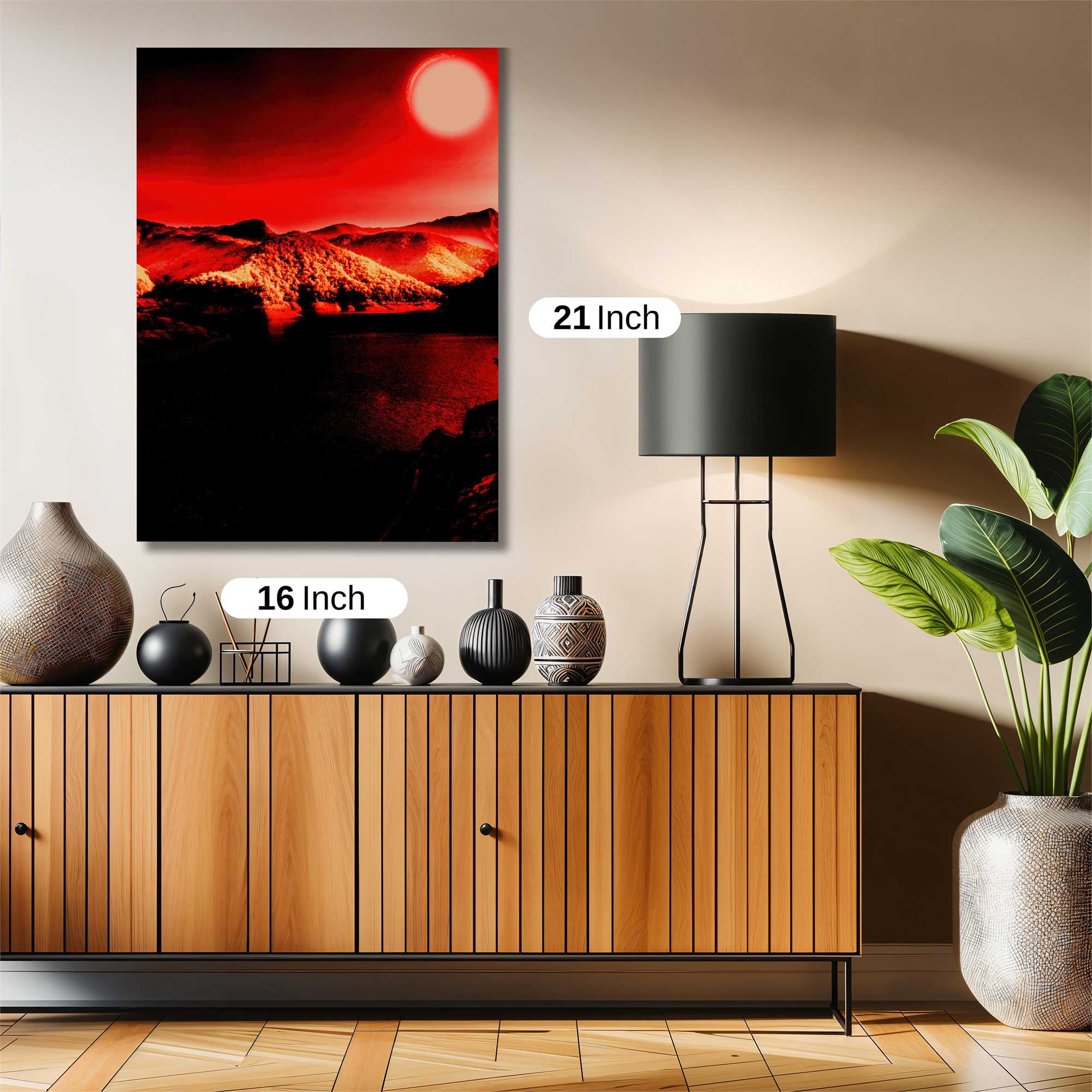 Sunset Inferno Safe Wall Magnetic / M