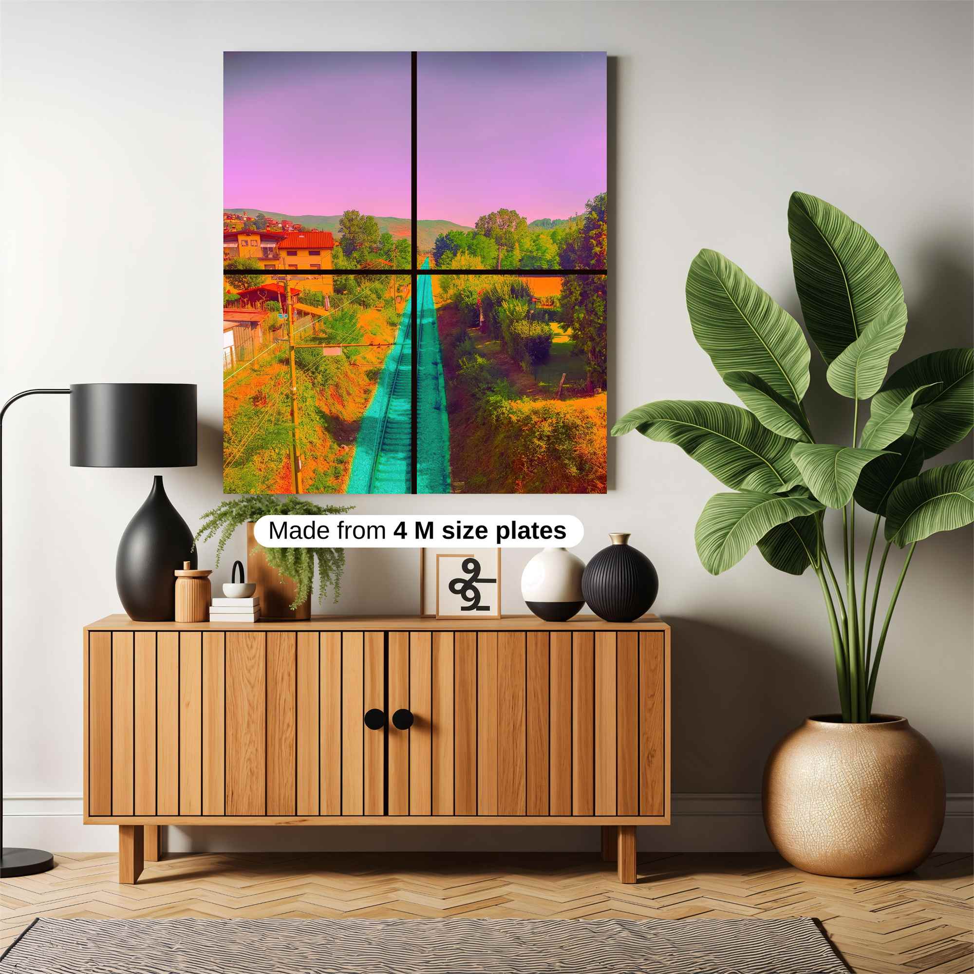 Railway Dreamscape Safe Wall Magnetic / M