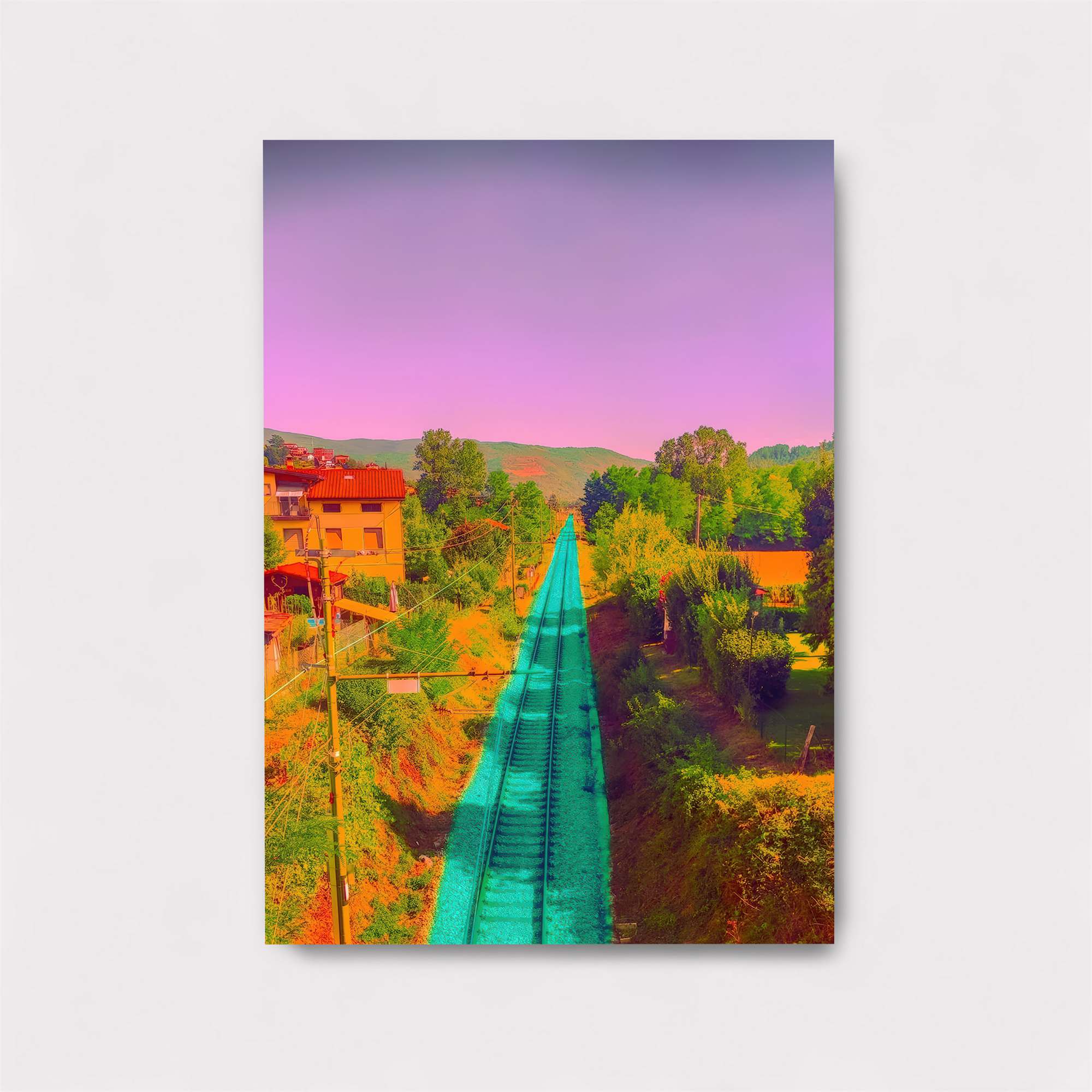 Railway Dreamscape Safe Wall Magnetic / M