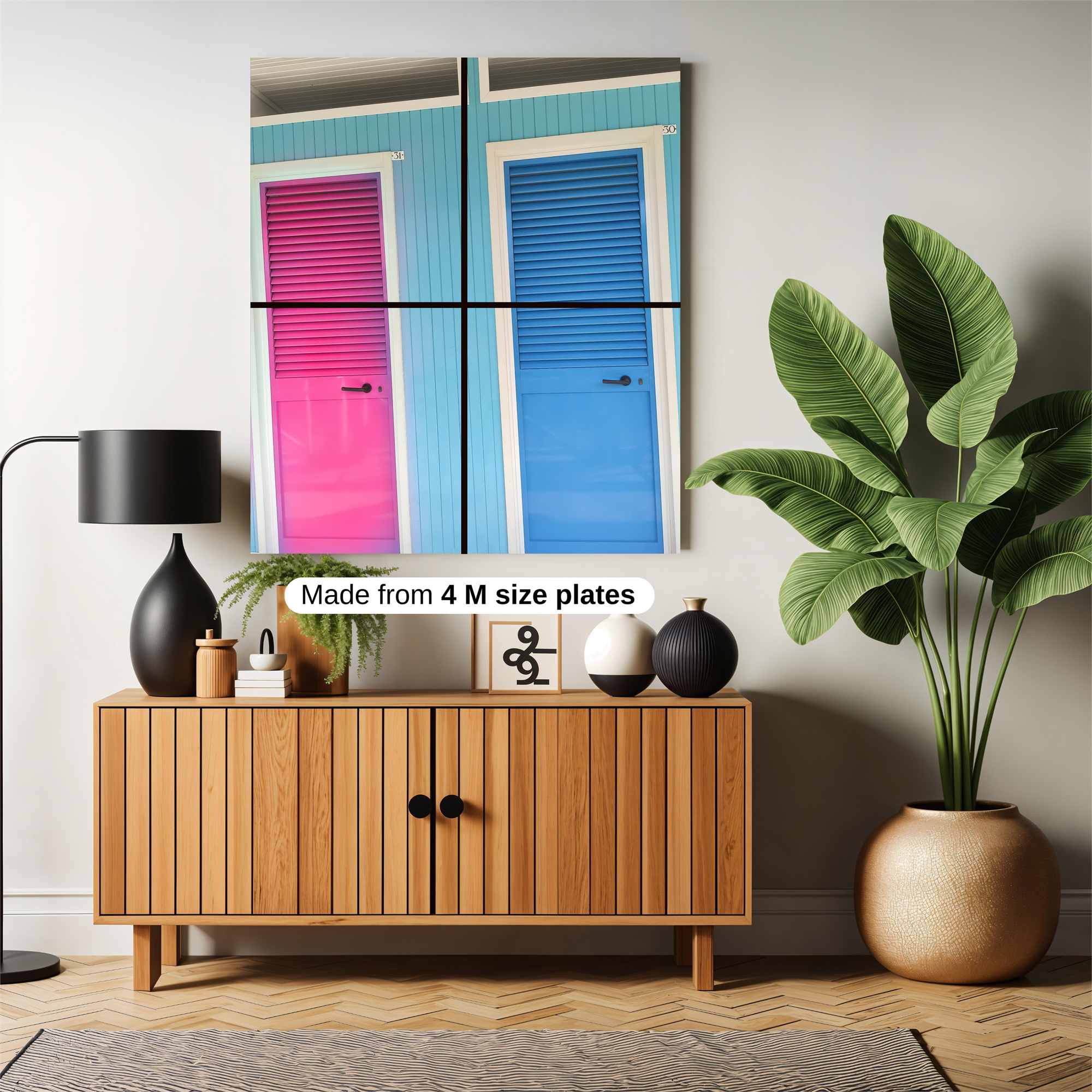 Colorful Bliss Safe Wall Magnetic / M