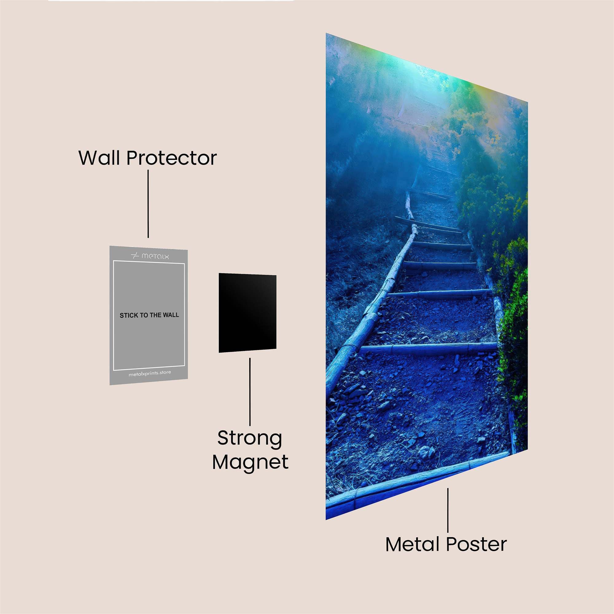 Mystic Ascent Safe Wall Magnetic / M