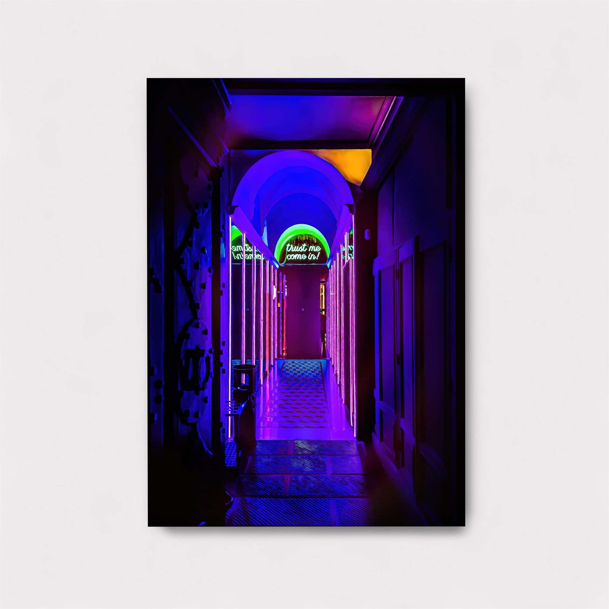 Neon Dreamscape Safe Wall Magnetic / M