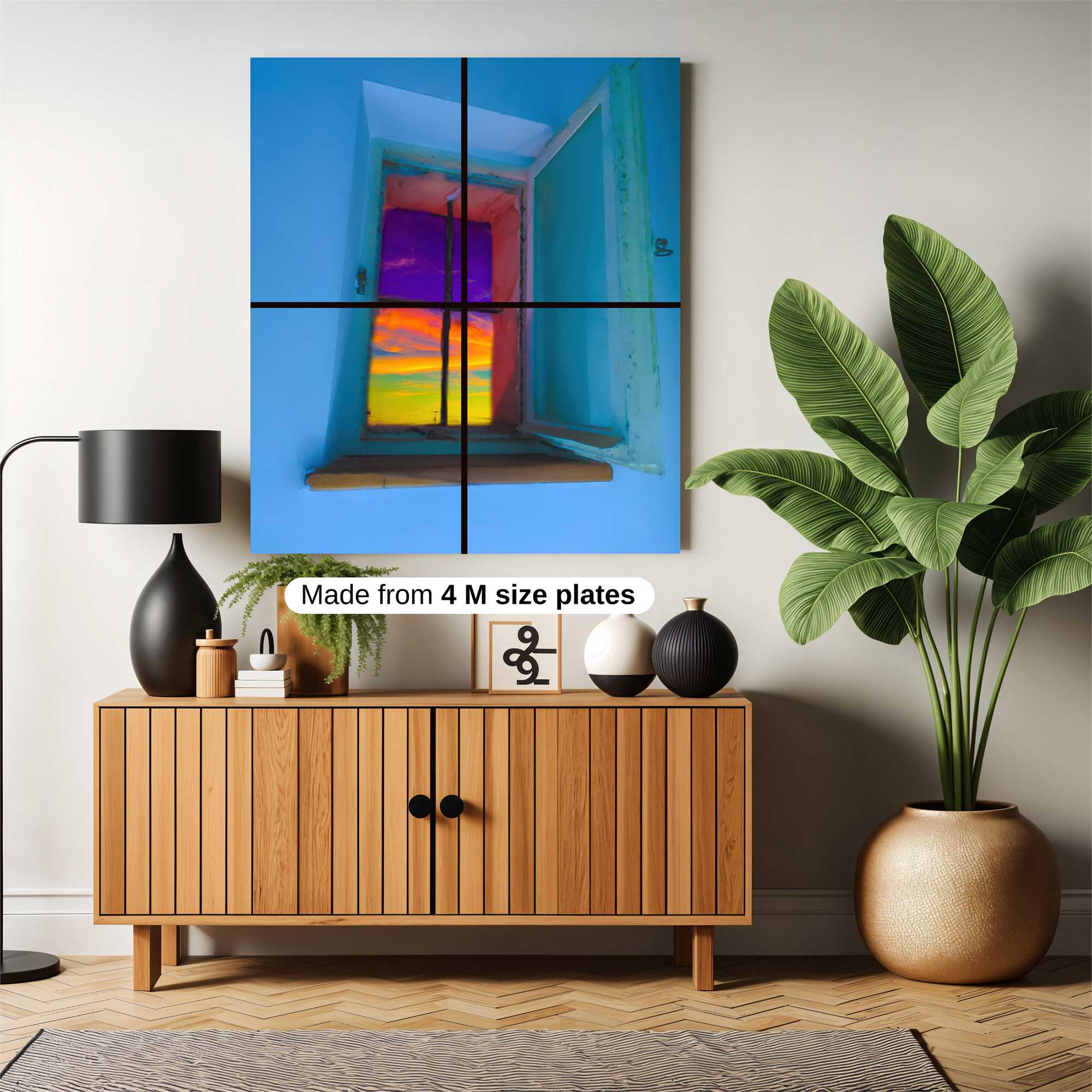 Sunset Serenity Safe Wall Magnetic / M