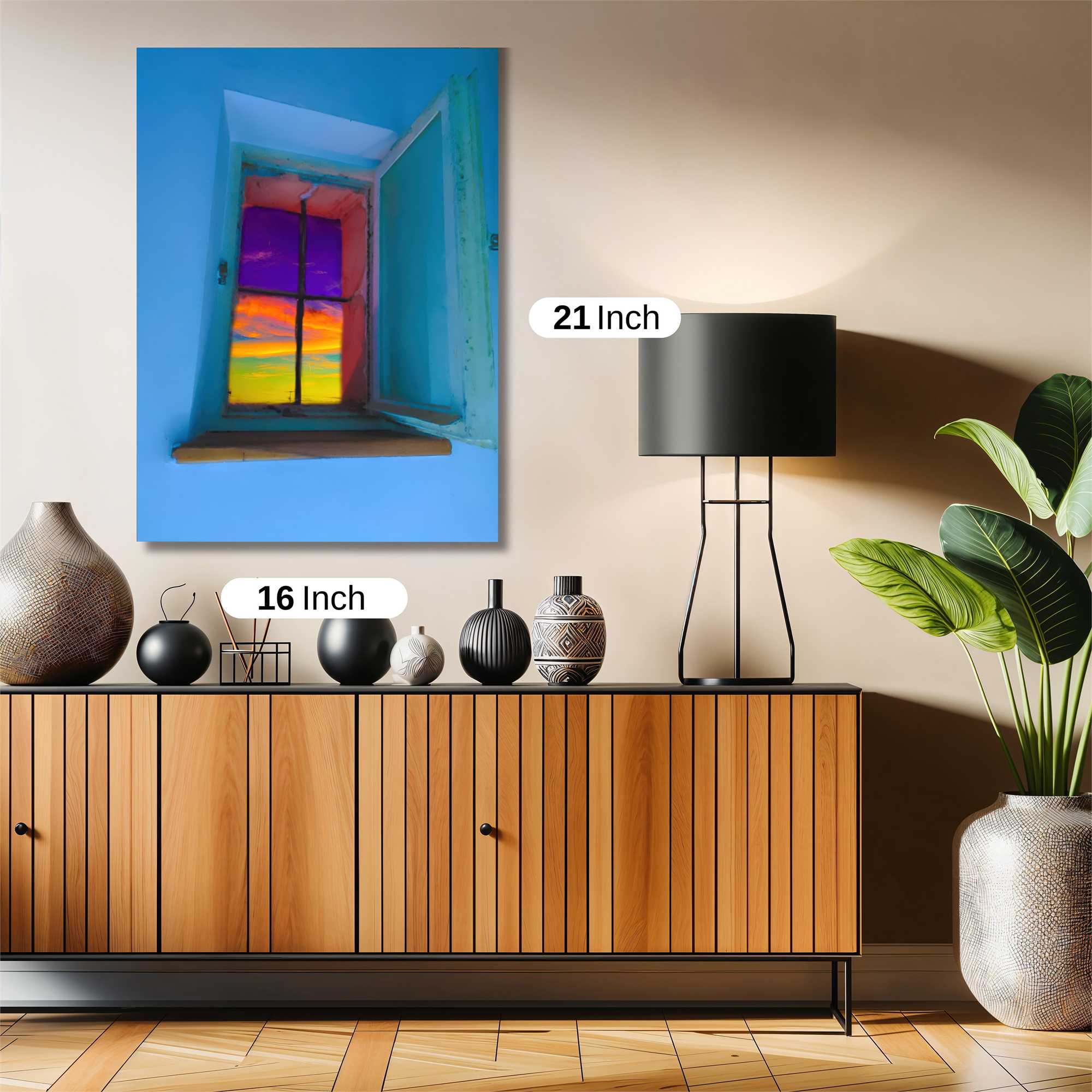Sunset Serenity Safe Wall Magnetic / M