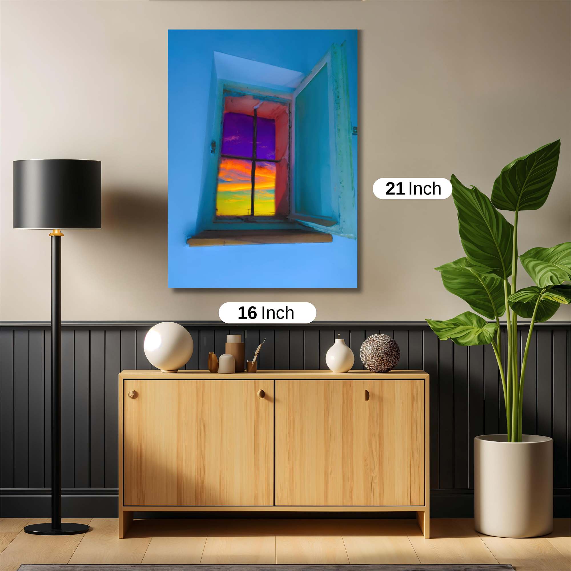 Sunset Serenity Safe Wall Magnetic / M